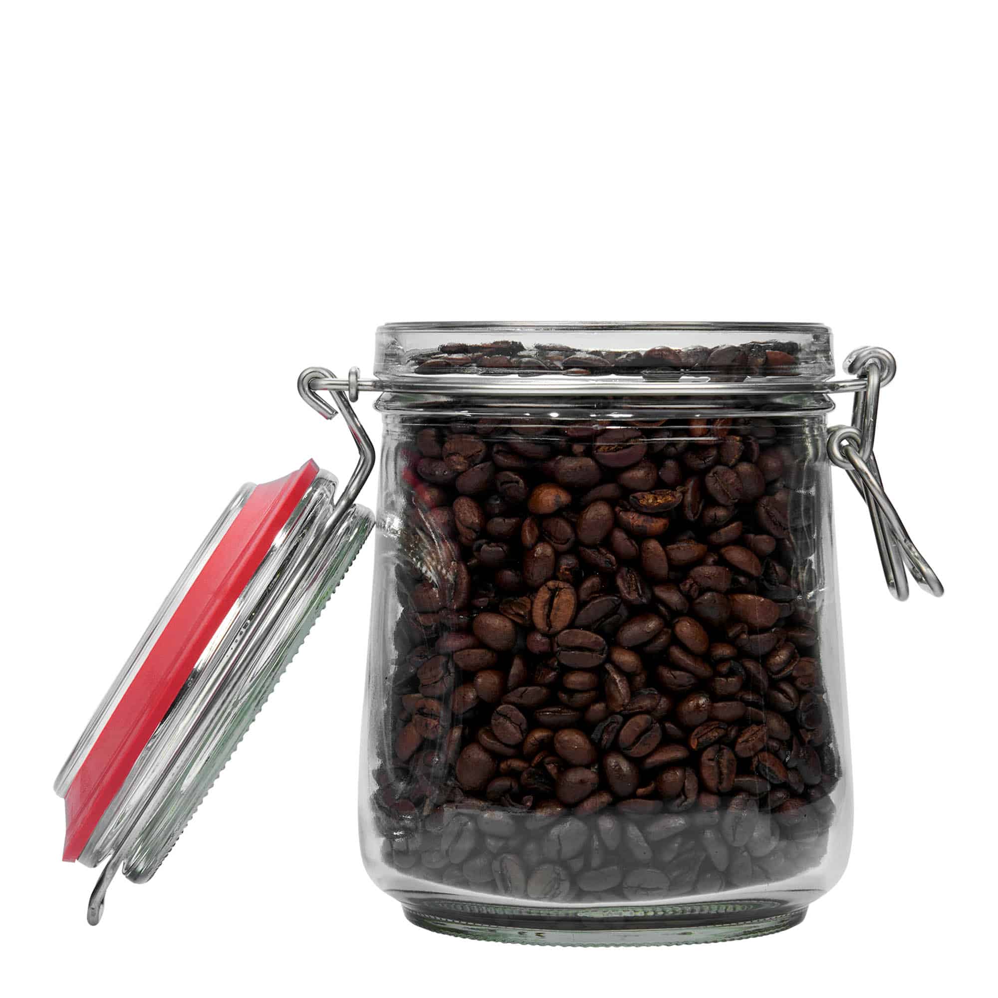 800 ml sklenená nádoba so závesným drôtovým uzáverom #, hrdlo: závesný drôtový uzáver