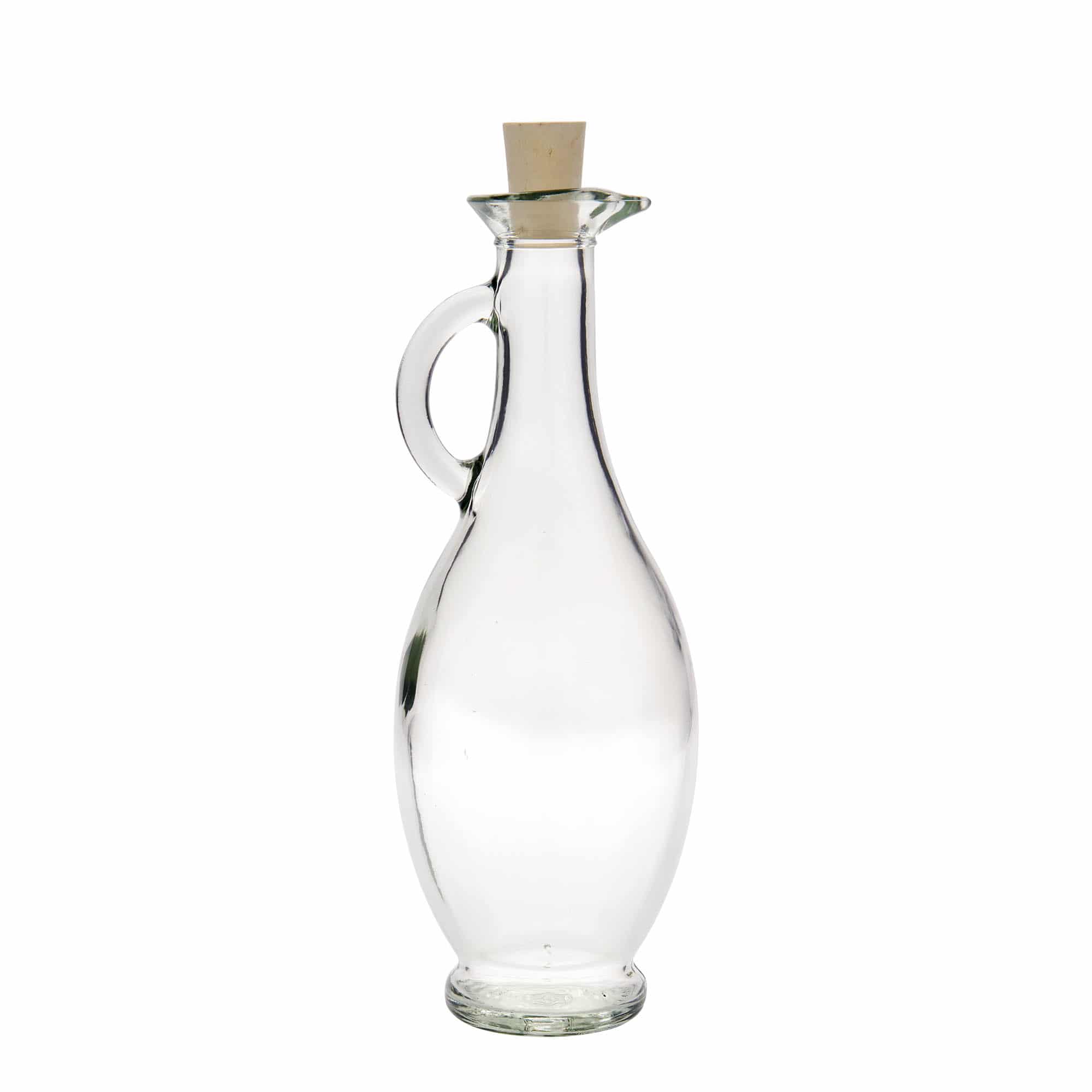 500 ml fľaša na ocot/olej „Egizia“, hrdlo: korok