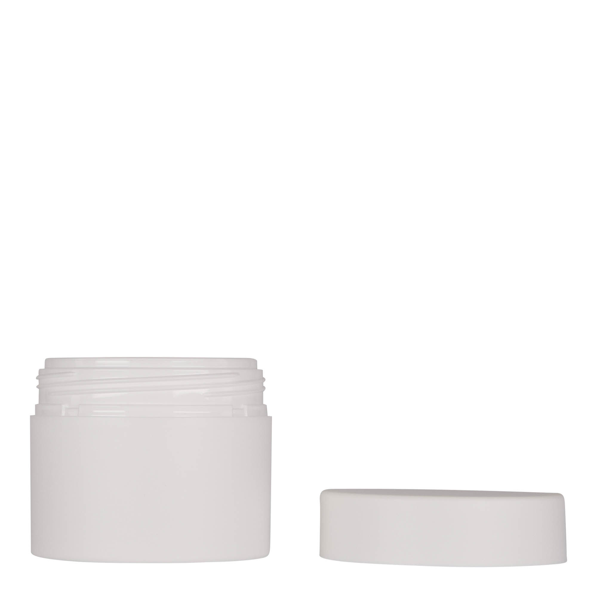 100 ml plastová dóza 'Antonella', PP, biela, hrdlo: skrutkovací uzáver 100 ml plastová dóza 'Antonella', PP, biela, hrdlo: skrutkovací uzáver