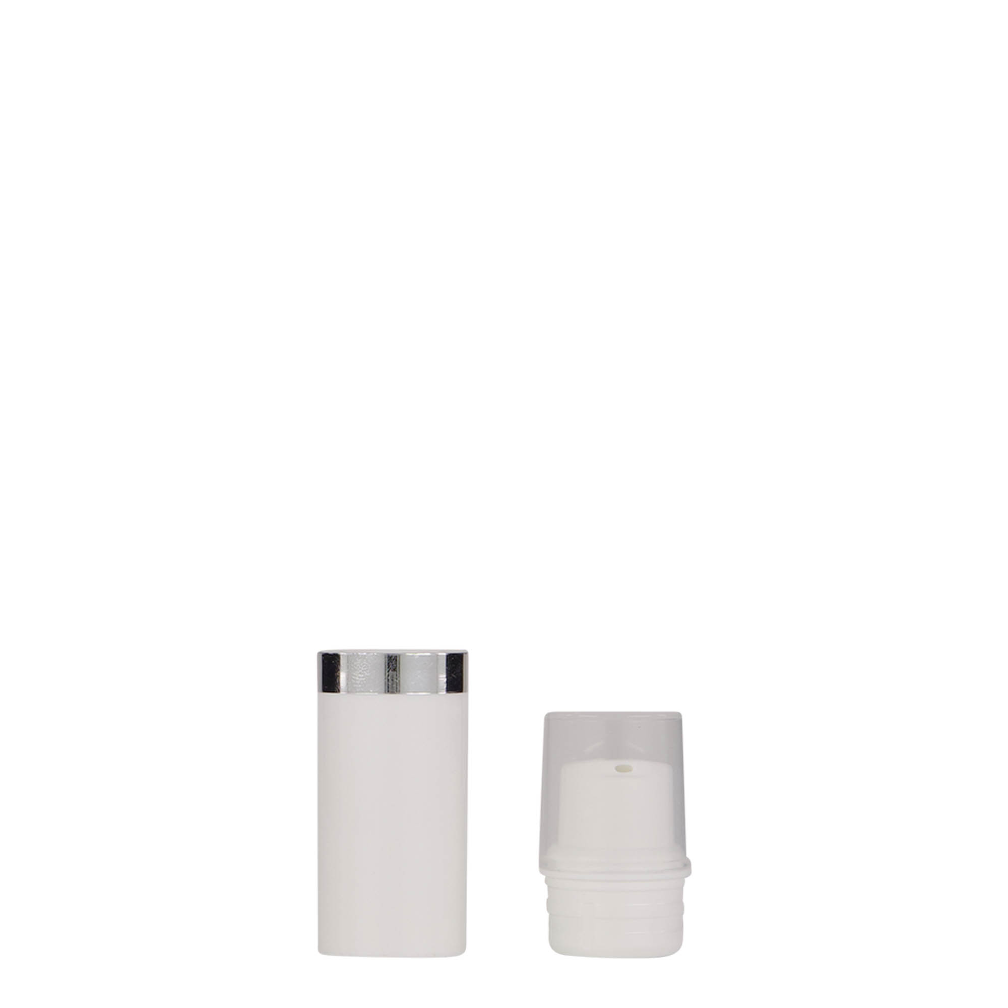 5 ml Airless dávkovač 'Nano', PP-plast, biely