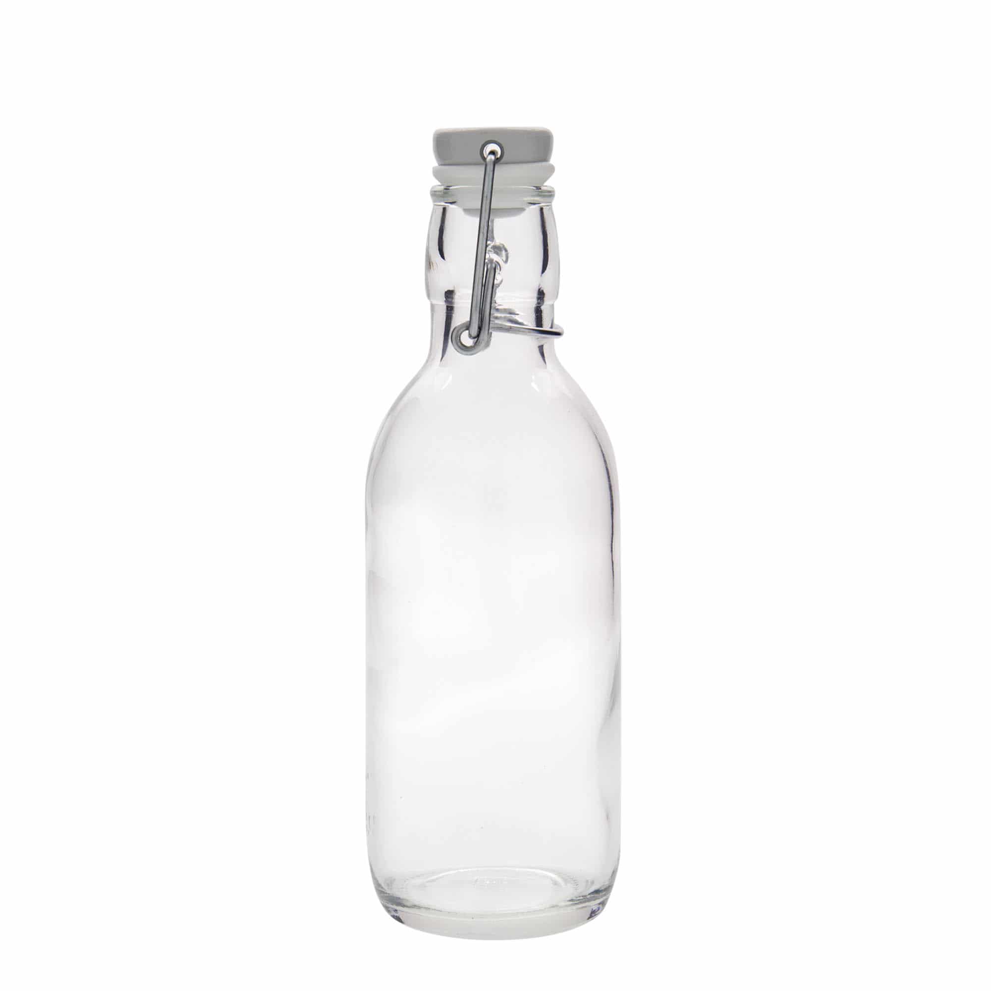 500 ml sklená fľaša „Emilia“, hrdlo: strmeňový uzáver