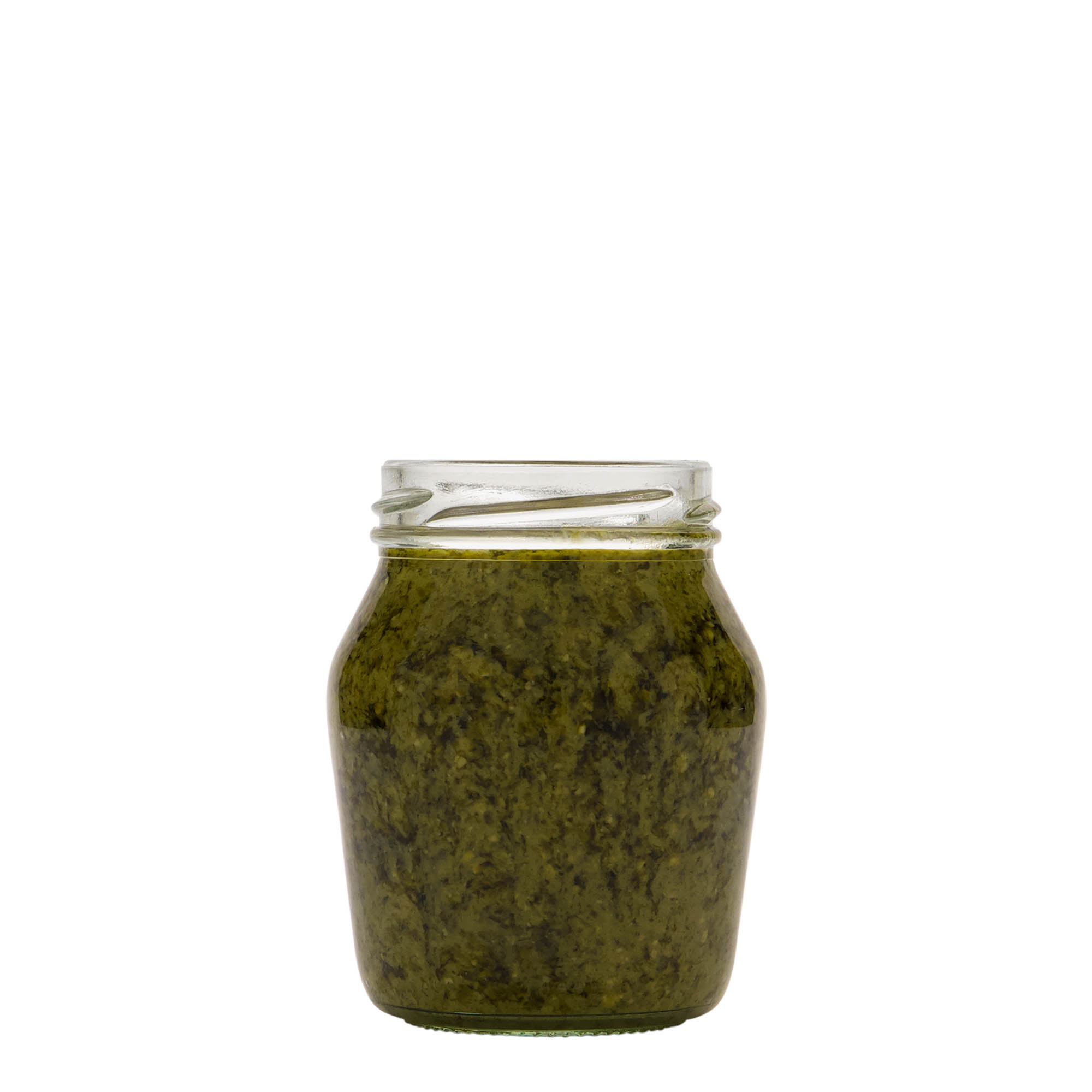 180 ml brušaté okrúhle sklo, hrdlo: Twist-Off (TO 58)