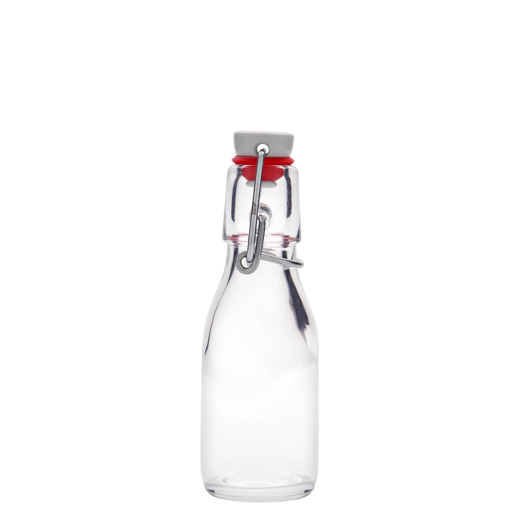 100 ml sklenená fľaša 'Paul', hrdlo: pákové uzáver
