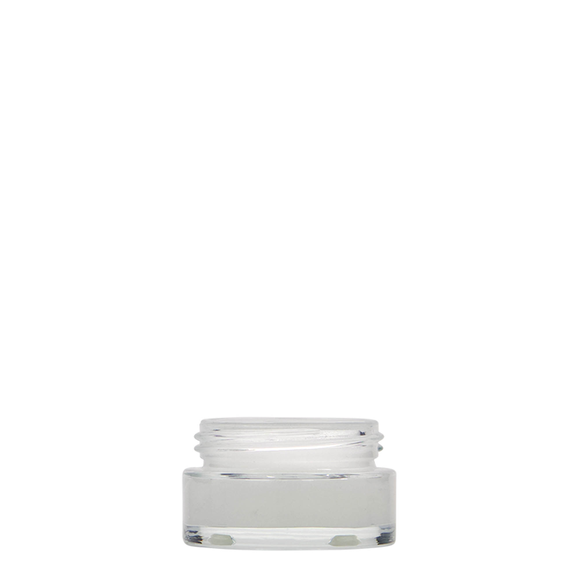 15 ml téglik 'Clear Edition', sklo, hrdlo: závitové viečko