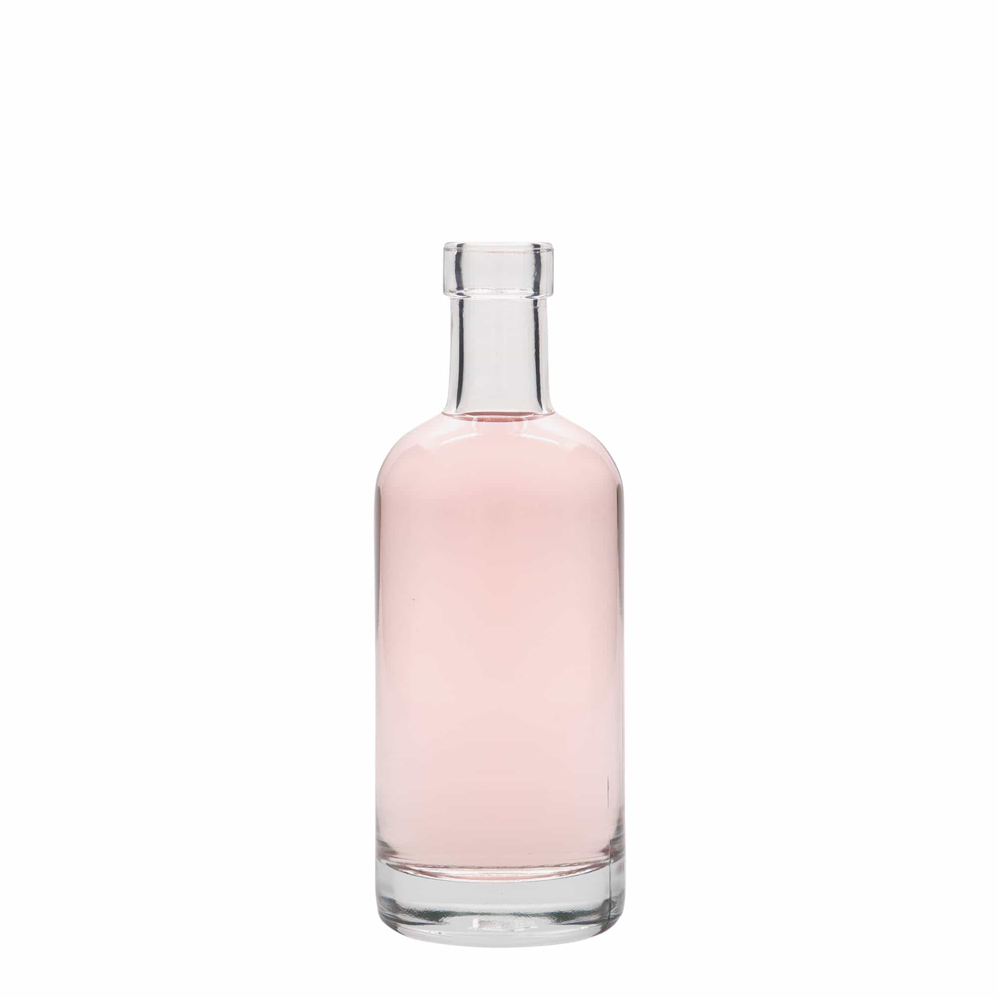 250 ml sklenená fľaša 'Linea Uno', hrdlo: korok