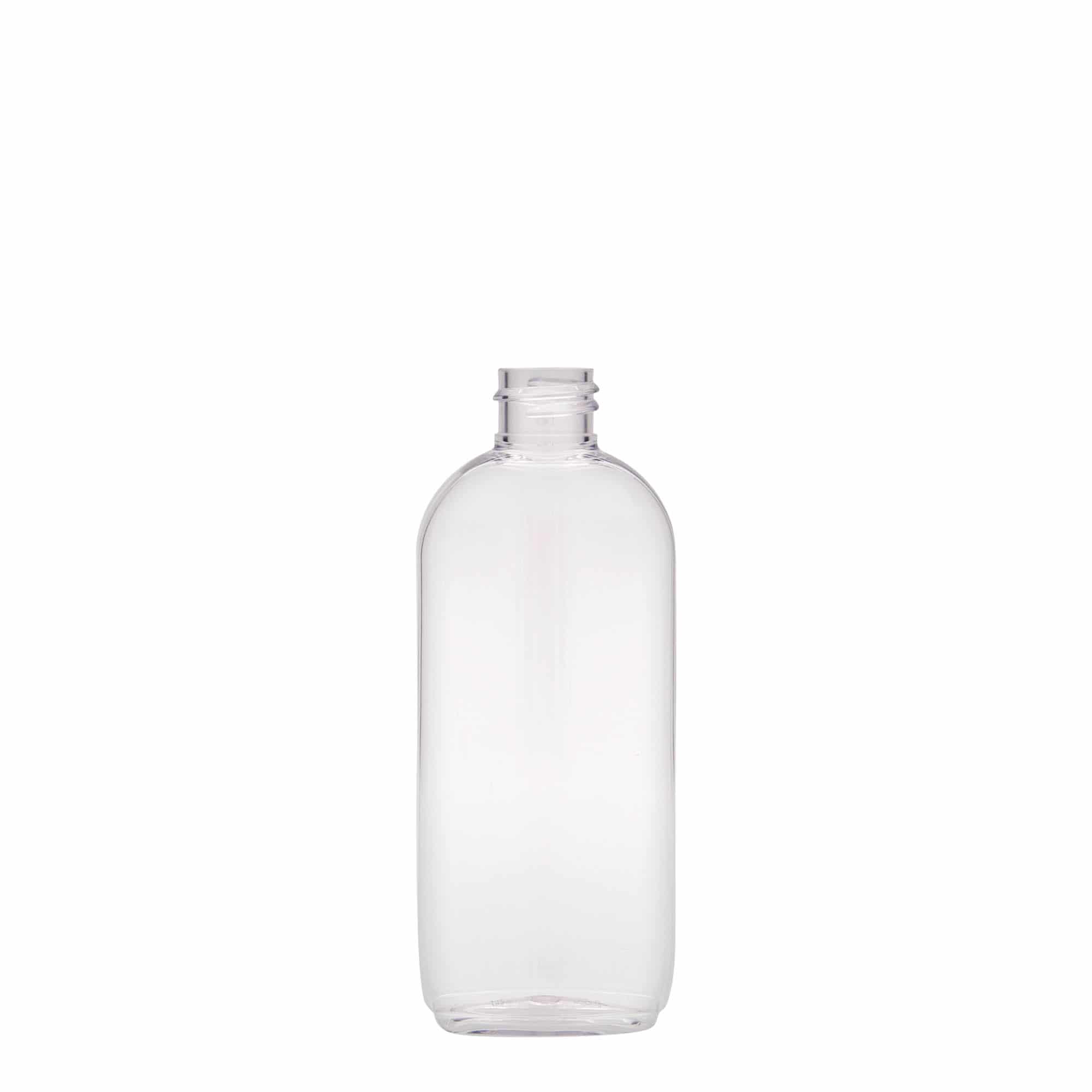 100 ml PET fľaša „Iris“, oválna, plast, hrdlo: GPI 20/410
