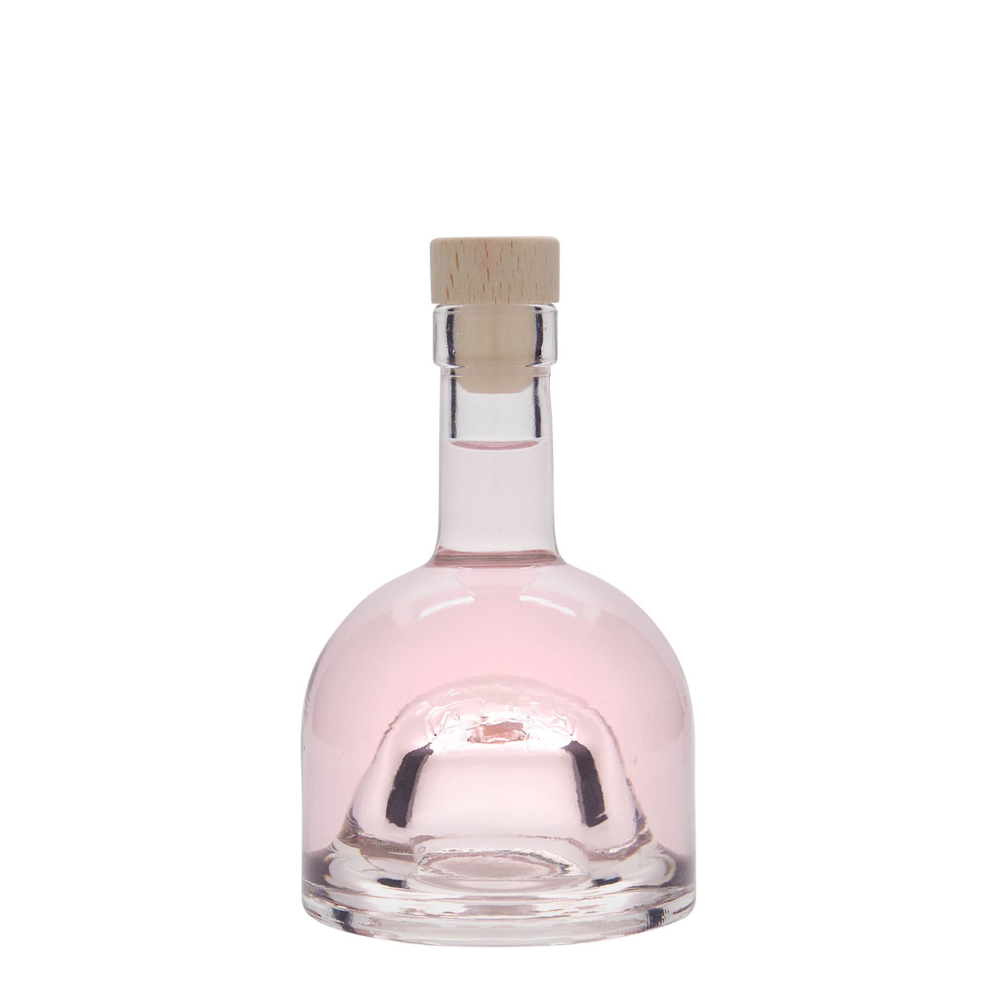 200 ml sklenená fľaša 'Kato', hrdlo: korok