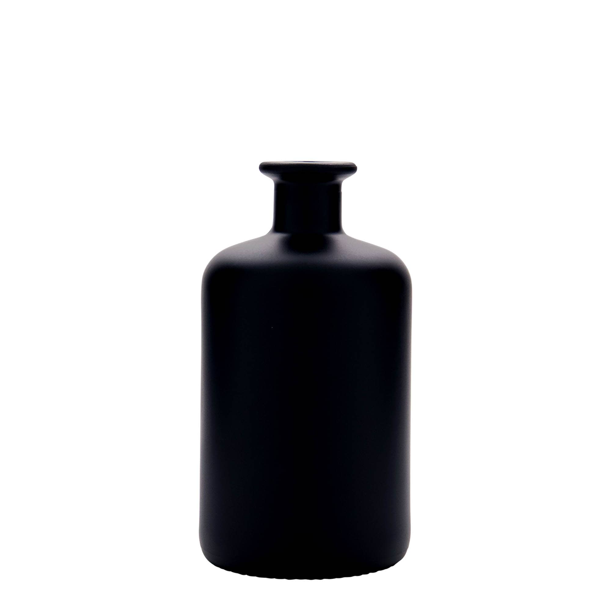 500 ml sklená fľaša lekárnická, čierna farba, hrdlo: korok 500 ml sklená fľaša lekárnická, čierna farba, hrdlo: korok