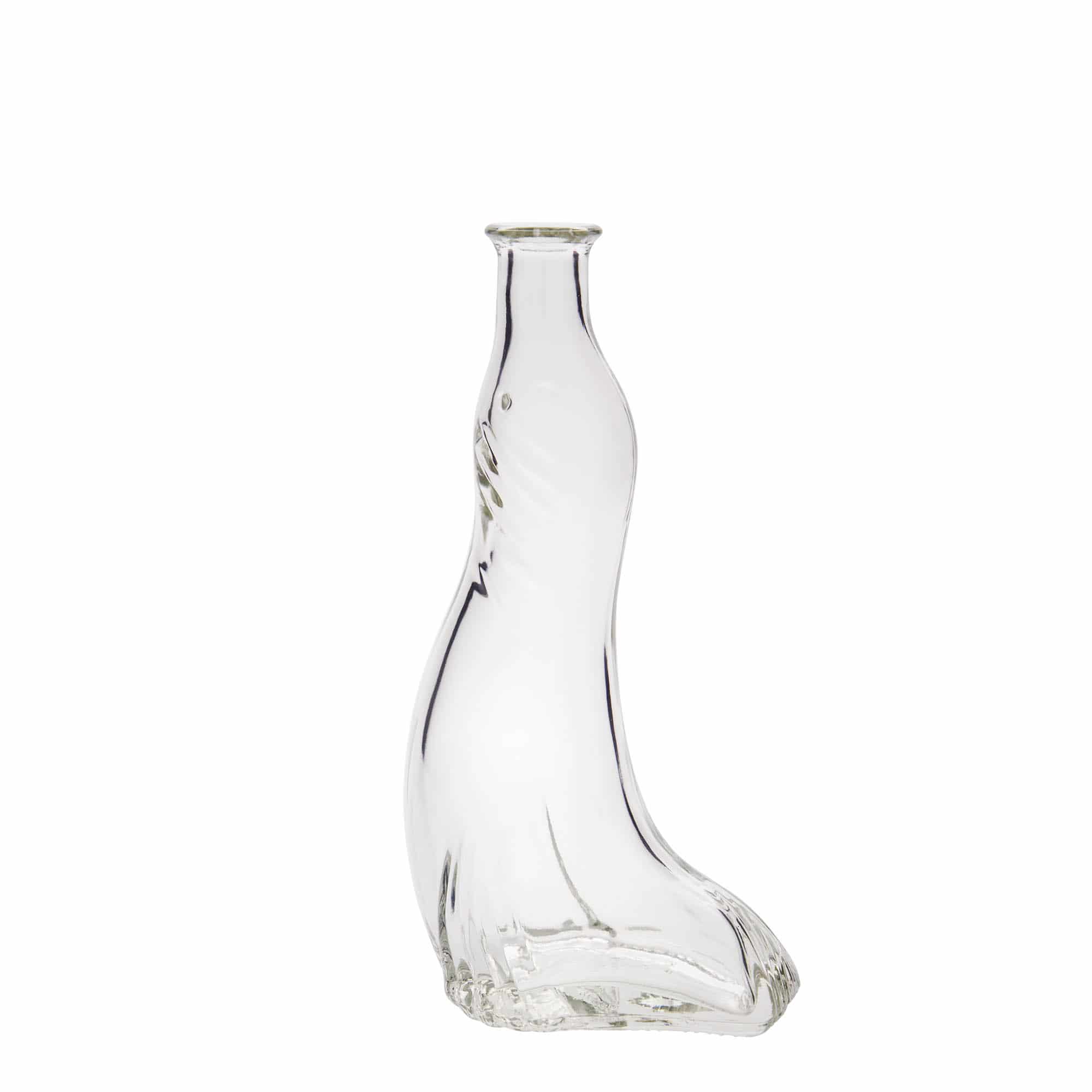 200 ml sklená fľaša „Tuleň“, hrdlo: korok
