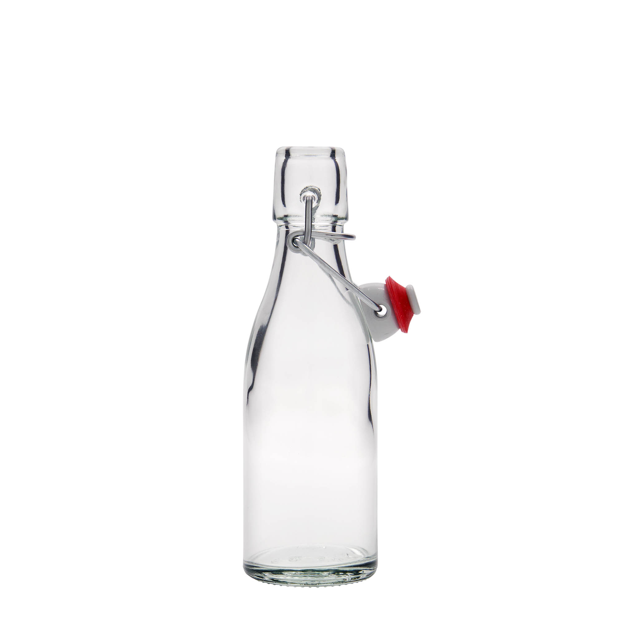 200 ml sklenená fľaša 'Paul', hrdlo: pákové uzatváranie