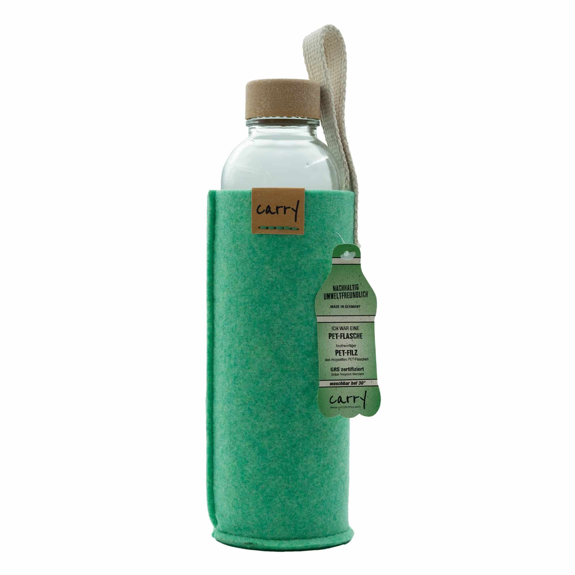 CARRY Sleeve, textil, mätová zelená farba