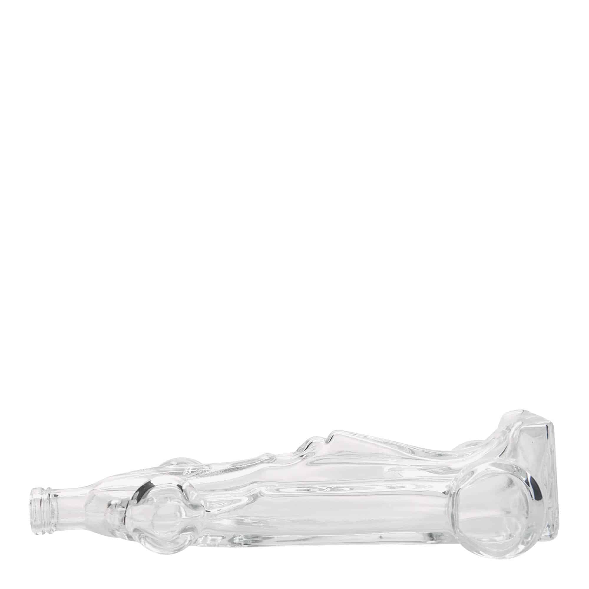 200 ml sklená fľaša „Pretekárske auto“, hrdlo: korok