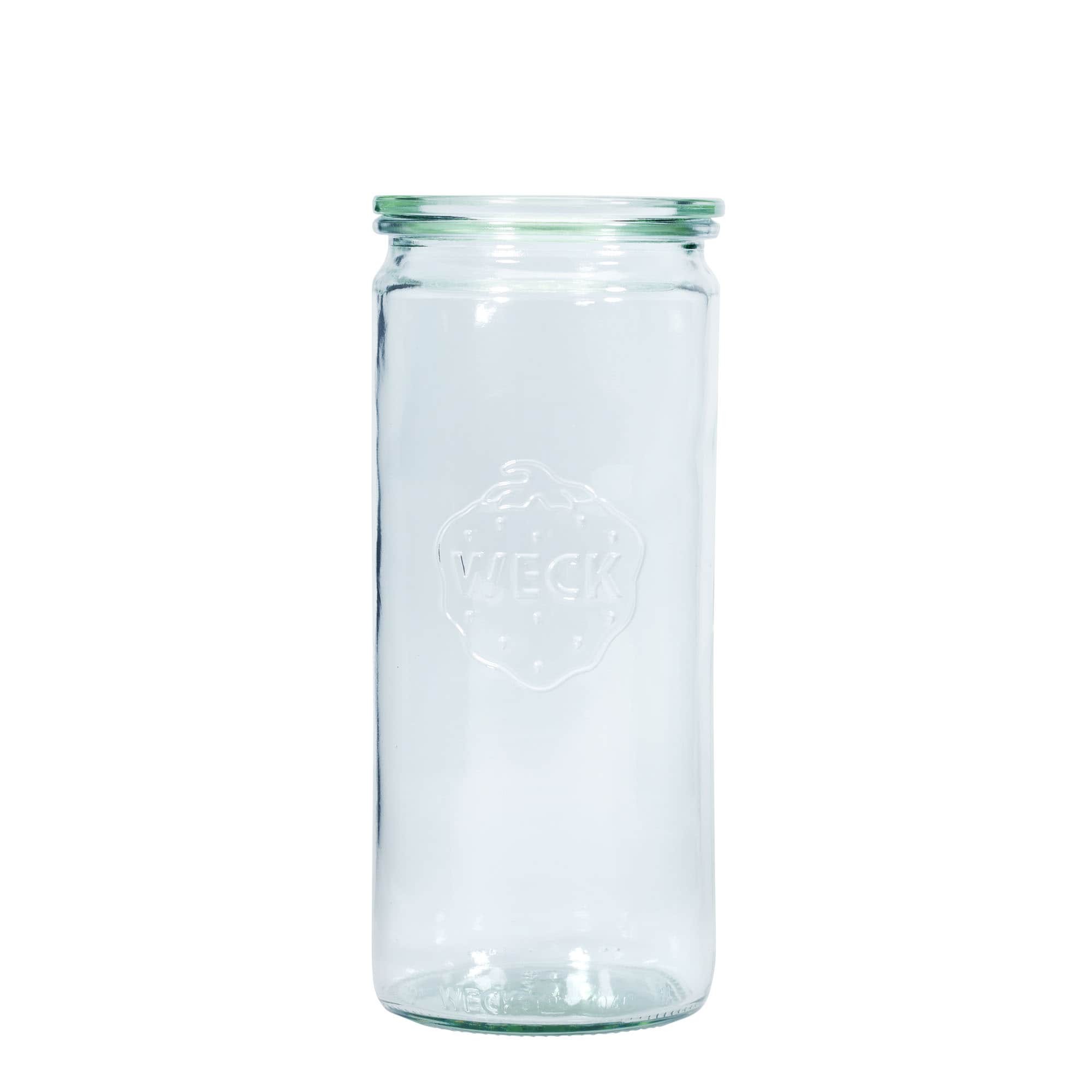 1.040 ml WECK valcový pohár, hrdlo: okrúhly okraj
