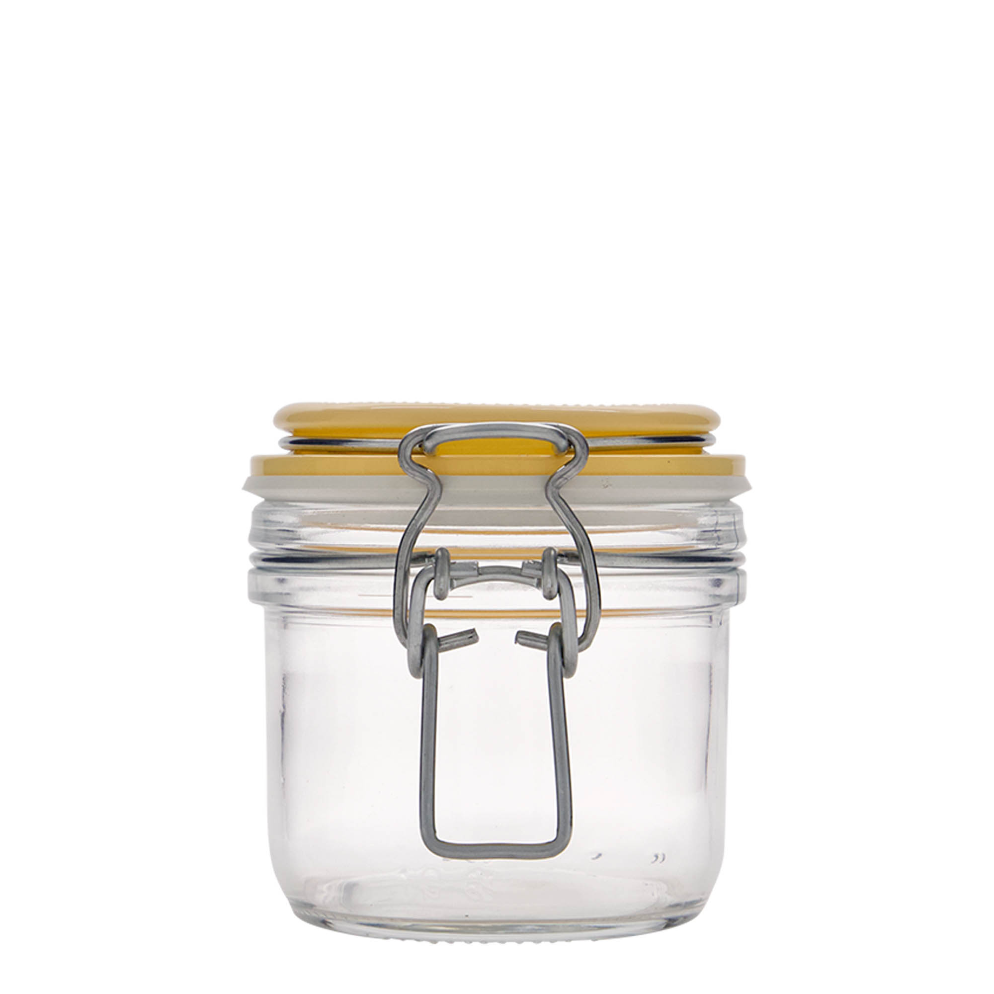 200 ml sklenená fľaša s drôteným uzáverom 'Fido', žltá, hrdlo: drôtený uzáver 200 ml sklenená fľaša s drôteným uzáverom 'Fido', žltá, hrdlo: drôtený uzáver