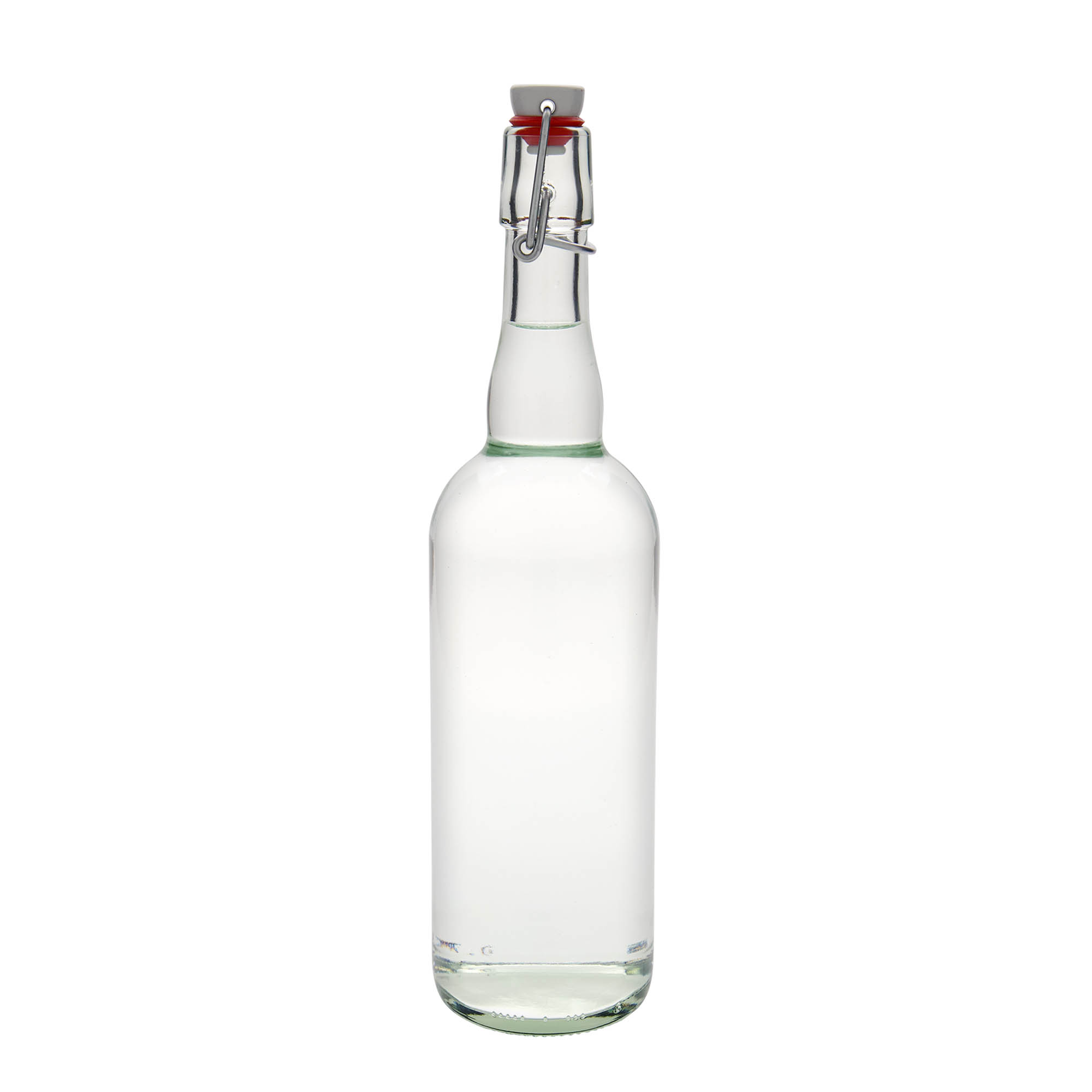 750 ml pivová fľaša Belgicko, sklo, hrdlo: pákové uzatváranie