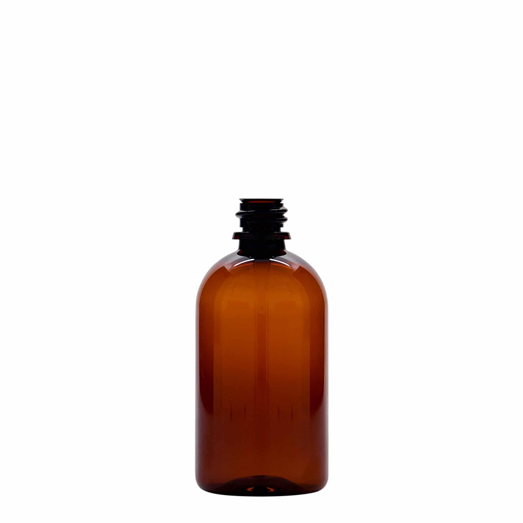 100 ml PET liekovka „Easy Living“, hnedá farba, plast, hrdlo: DIN 18 100 ml PET liekovka „Easy Living“, hnedá farba, plast, hrdlo: DIN 18