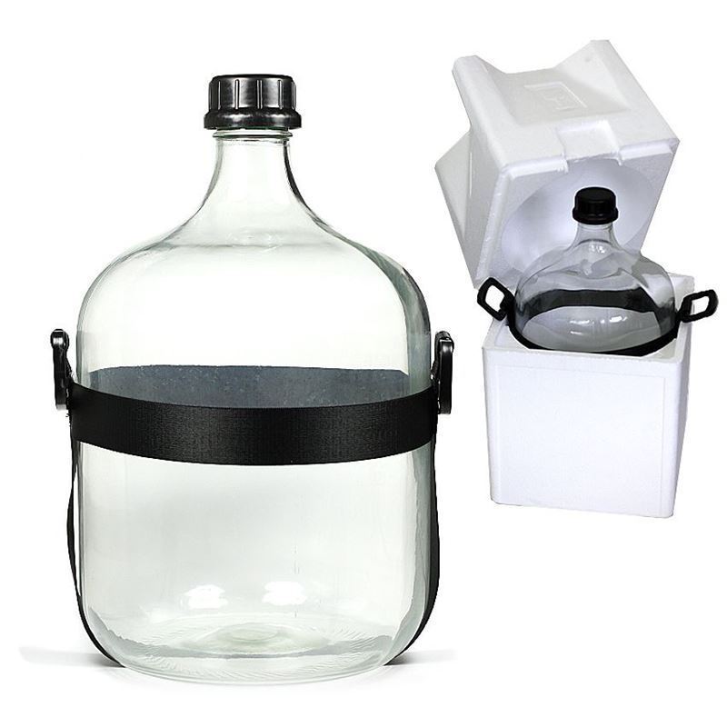 25 l demižón High End, sklený, hrdlo: skrutkovací uzáver 25 l demižón High End, sklený, hrdlo: skrutkovací uzáver