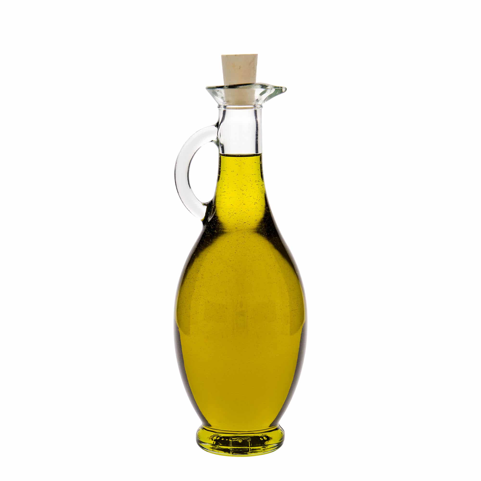 500 ml fľaša na ocot/olej „Egizia“, hrdlo: korok