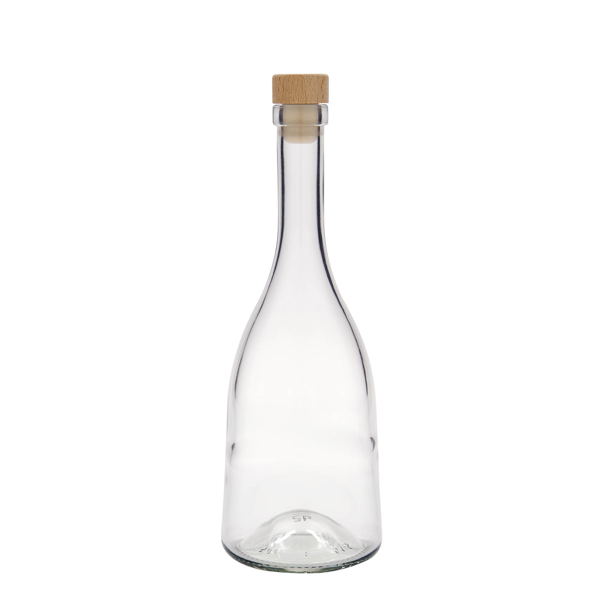 500 ml sklenená fľaša 'Rustica speciale speciale', hrdlo: korok