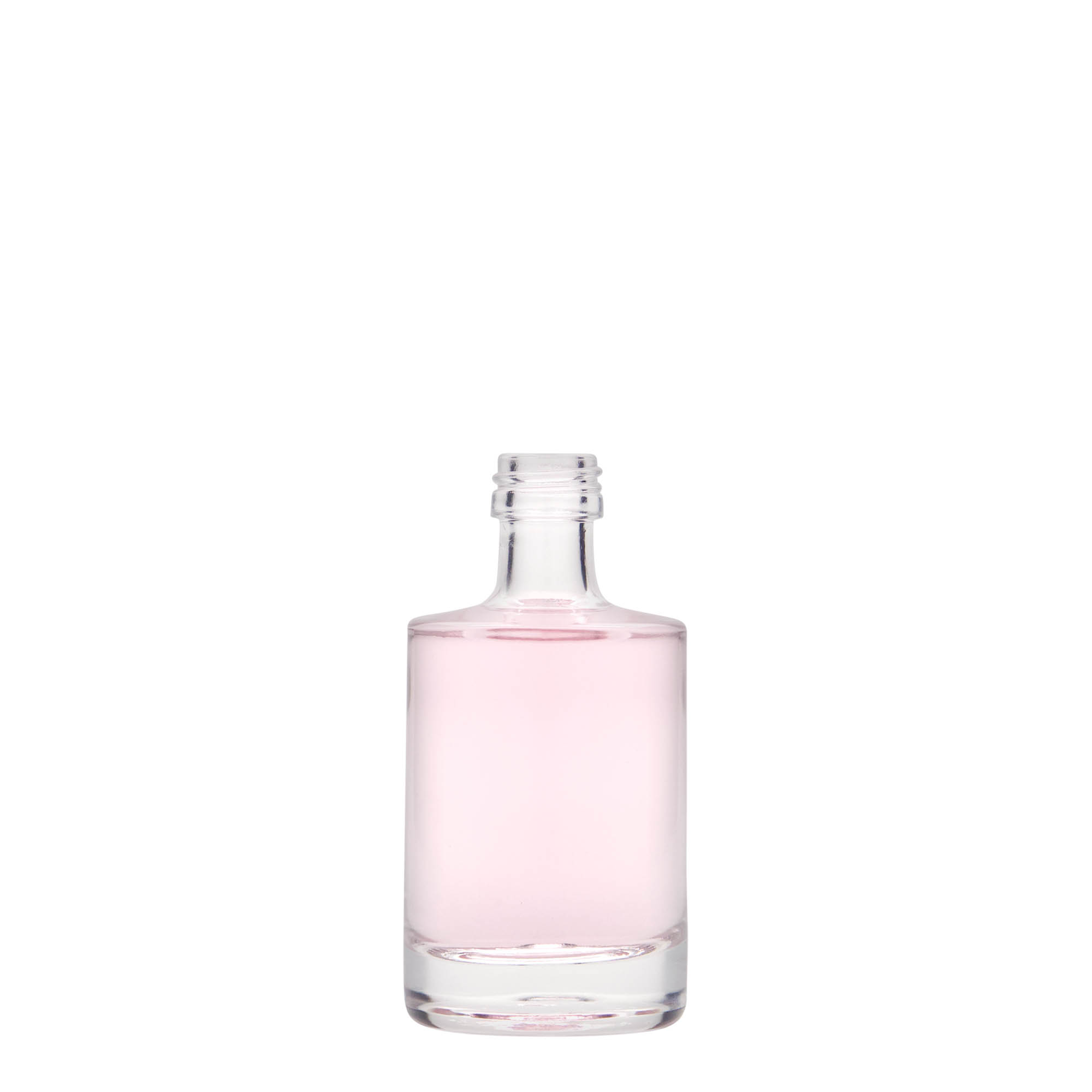 50 ml sklenená fľaša 'Aventura', hrdlo: PP 18