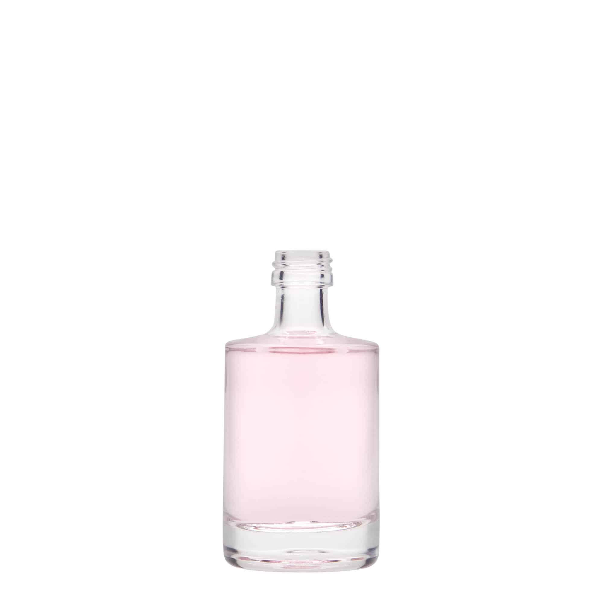 50 ml sklenená fľaša 'Aventura', hrdlo: PP 18 50 ml sklenená fľaša 'Aventura', hrdlo: PP 18