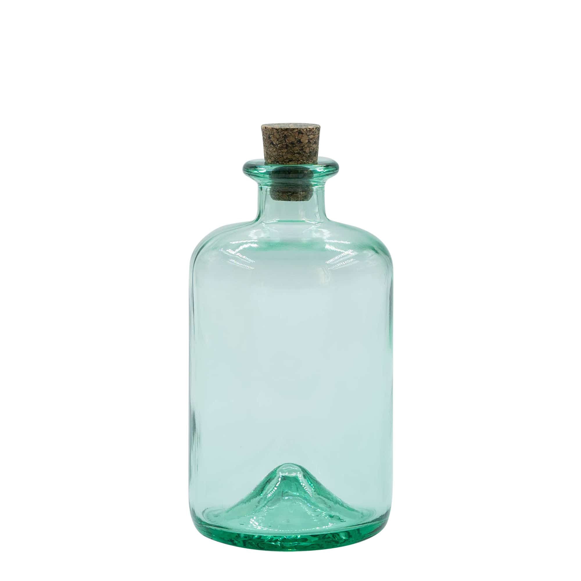 500 ml sklená fľaša „Pharma“, hrdlo: korok