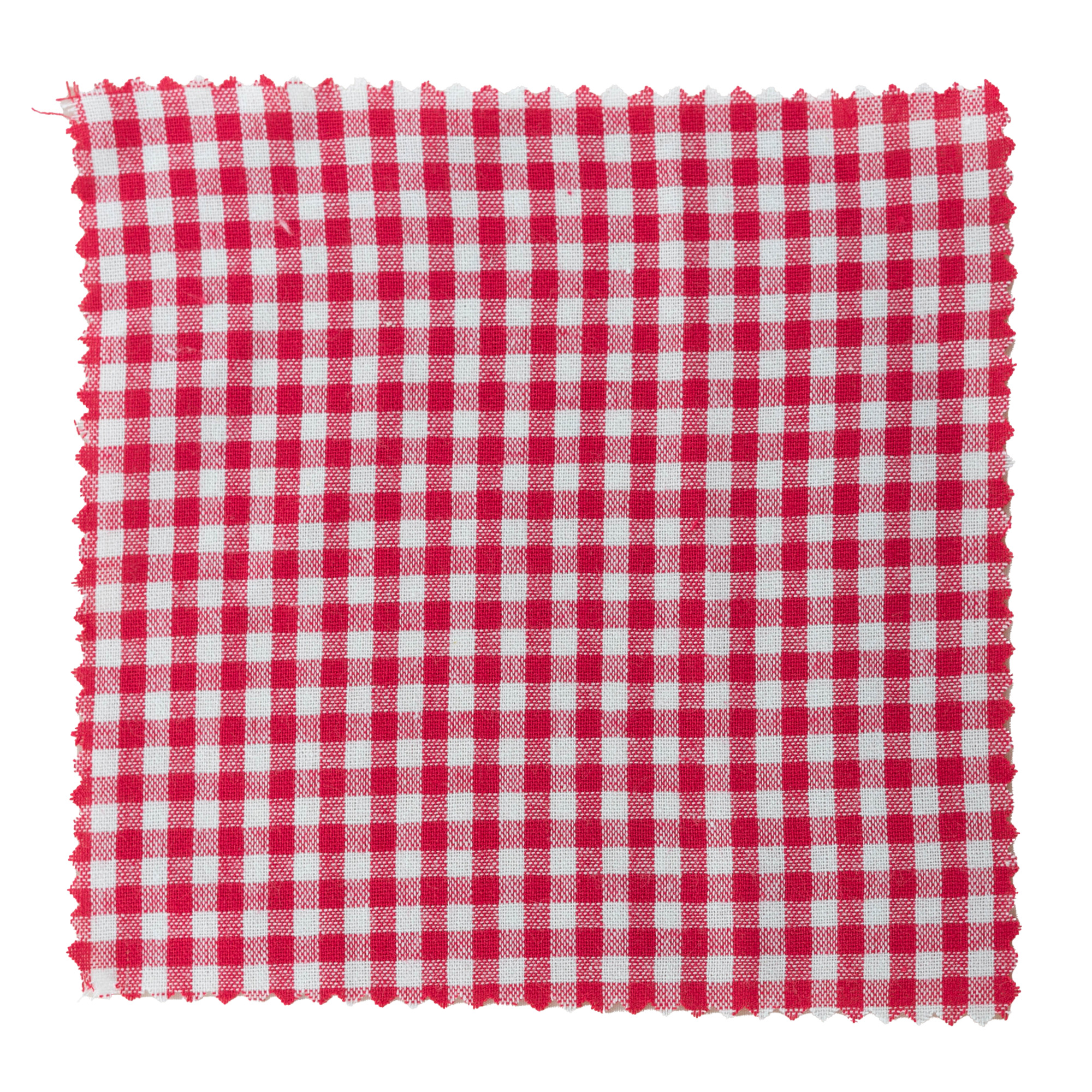 Kockovaný látkový obrúsok 15x15, štvorcový, textil, červený, hrdlo: TO58-TO82