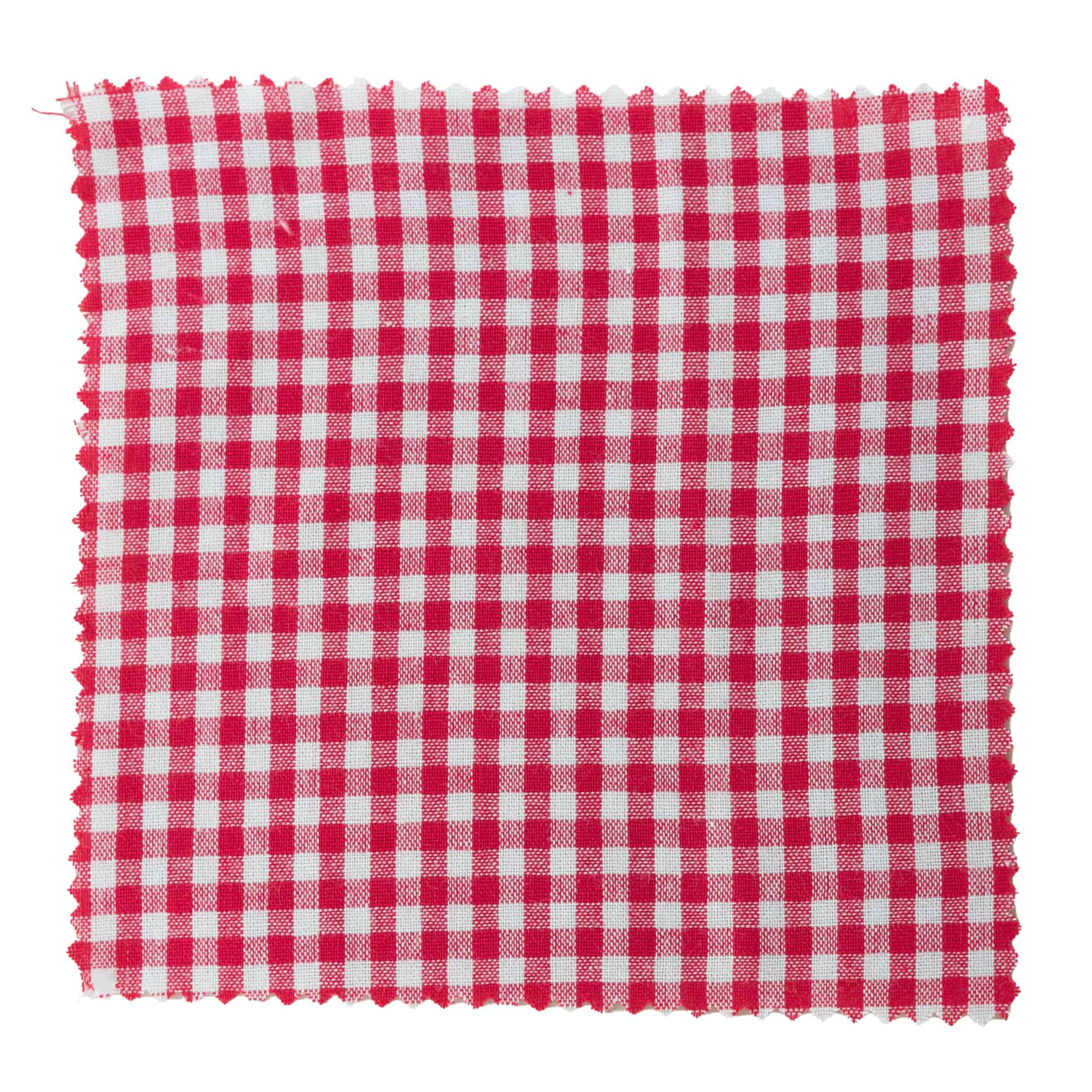 Kockovaný látkový obrúsok 15x15, štvorcový, textil, červený, hrdlo: TO58-TO82