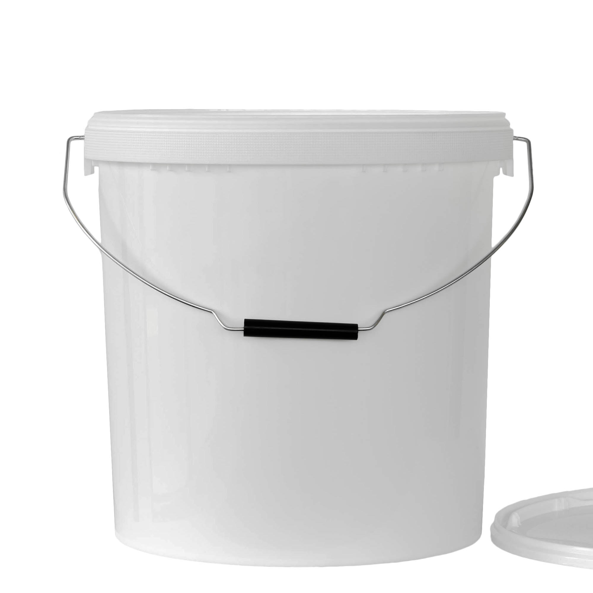 20 l vedro, PP-plast, biele 20 l vedro, PP-plast, biele