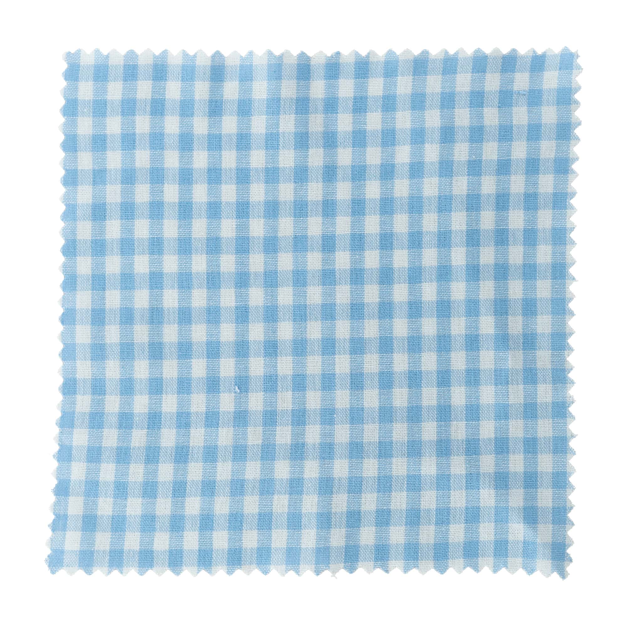 Textilné dečky kárované 15 x 15, štvorcové, textil, svetlomodrá farba, hrdlo: TO58-TO82 Textilné dečky kárované 15 x 15, štvorcové, textil, svetlomodrá farba, hrdlo: TO58-TO82