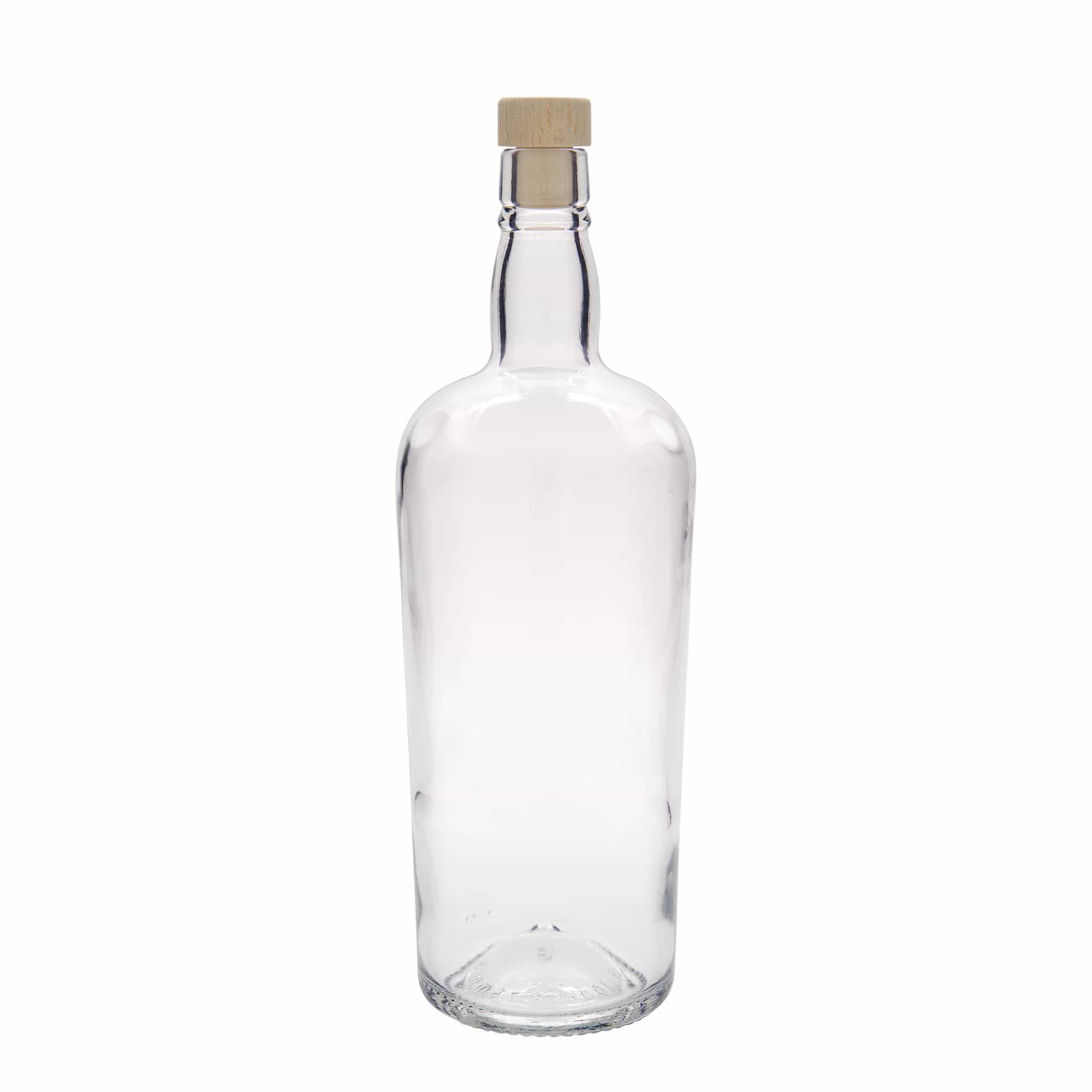 1000 ml sklená fľaša „Edinburgh“, hrdlo: korok