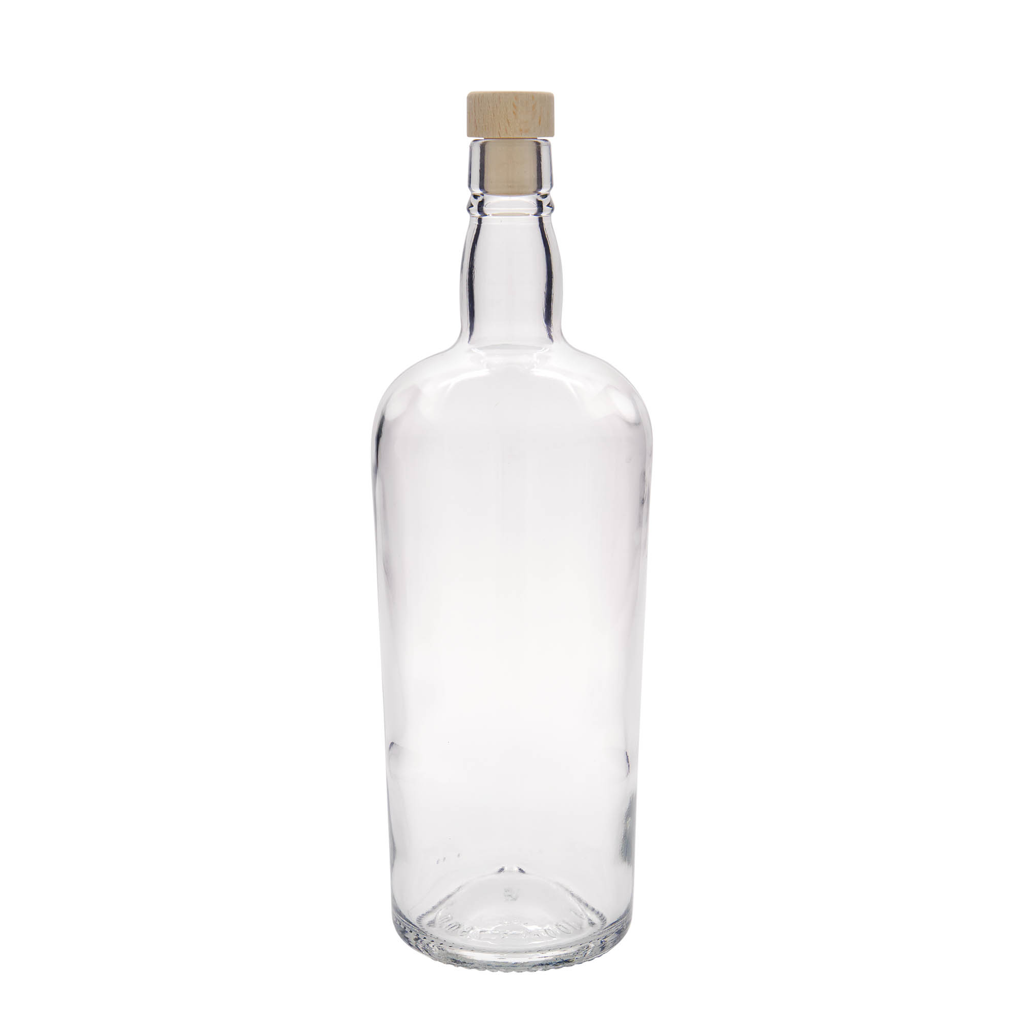 1000 ml sklenená fľaša 'Edinburgh', hrdlo: korok
