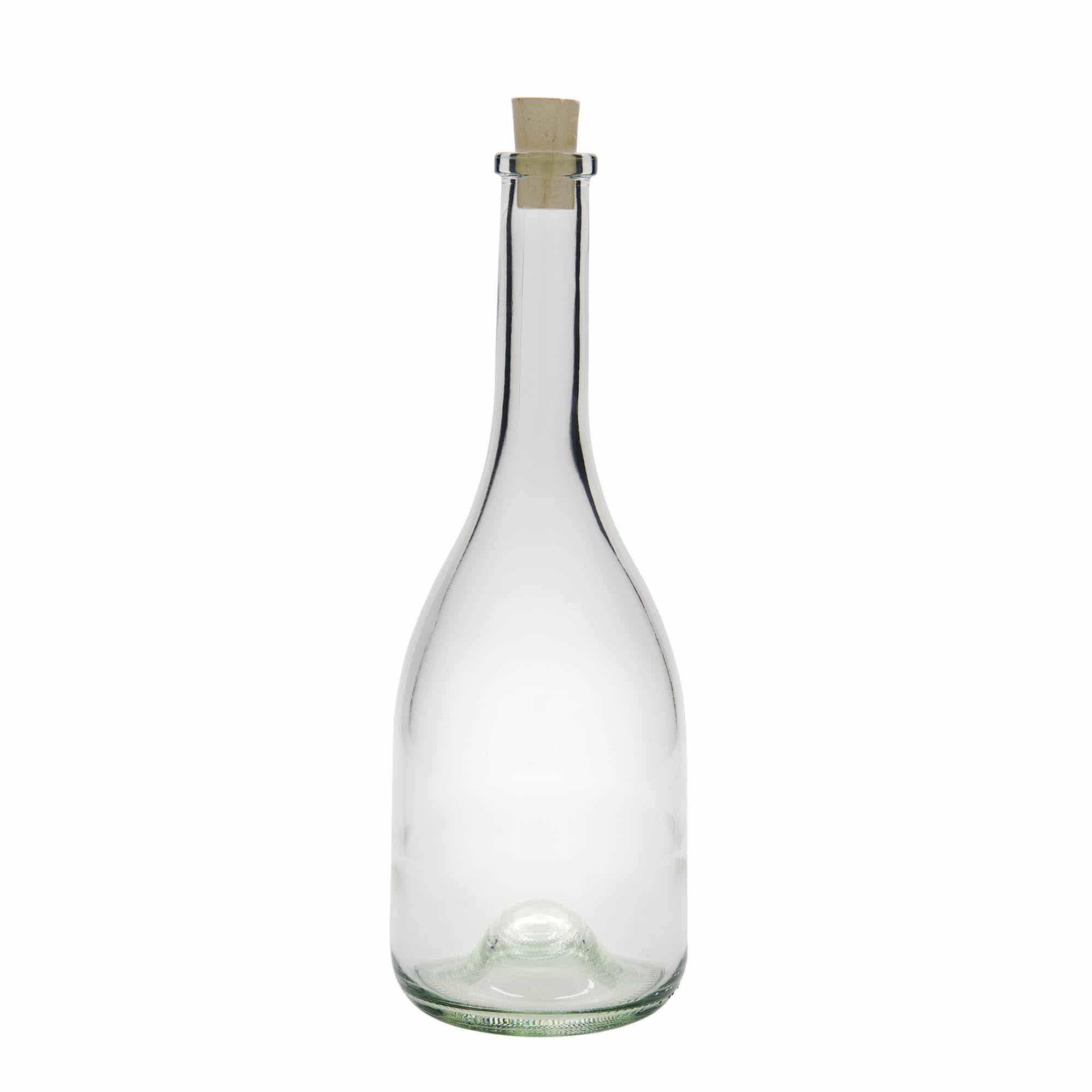 750 ml sklenená fľaša 'Rustica', hrdlo: korok