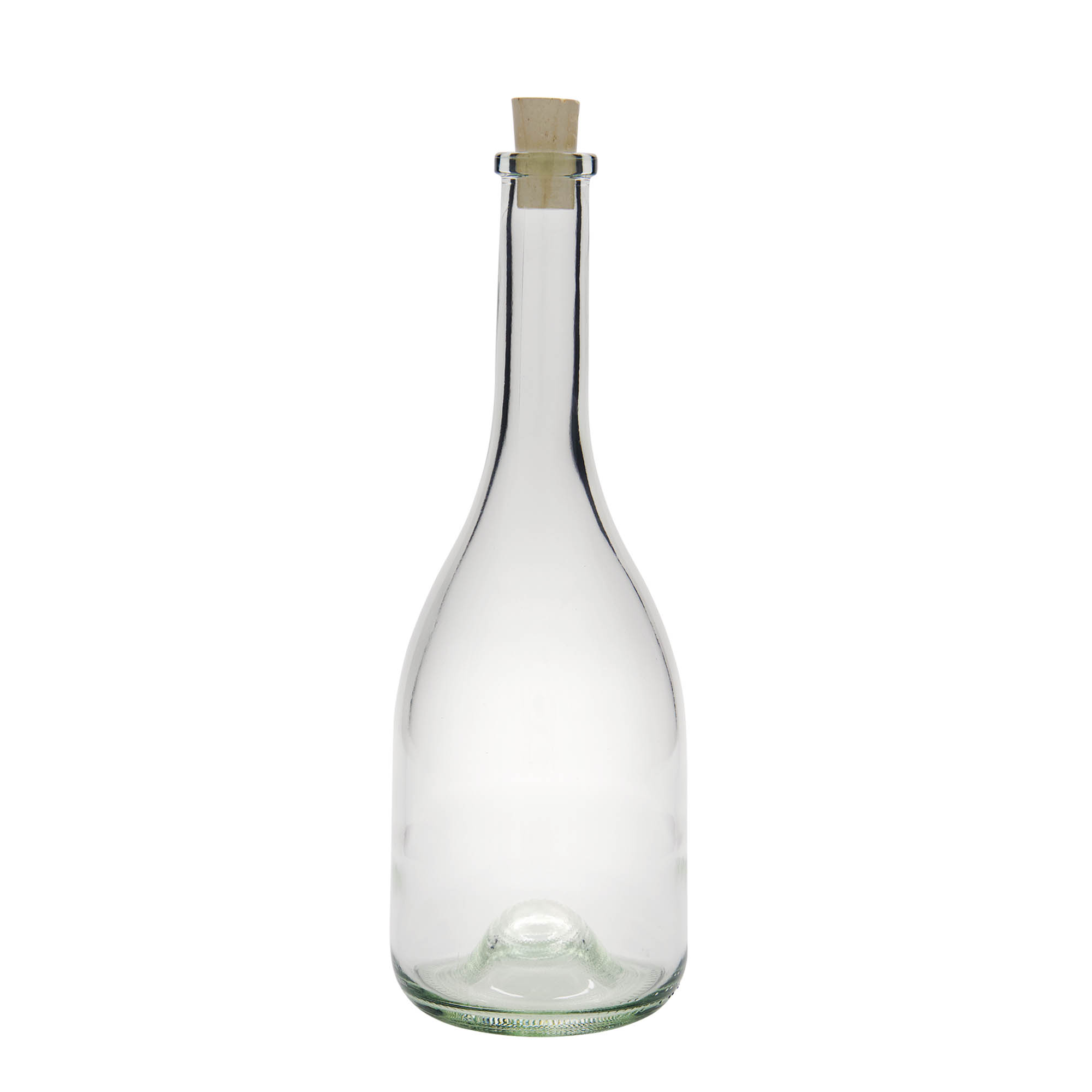 750 ml sklenená fľaša 'Rustica', hrdlo: korok