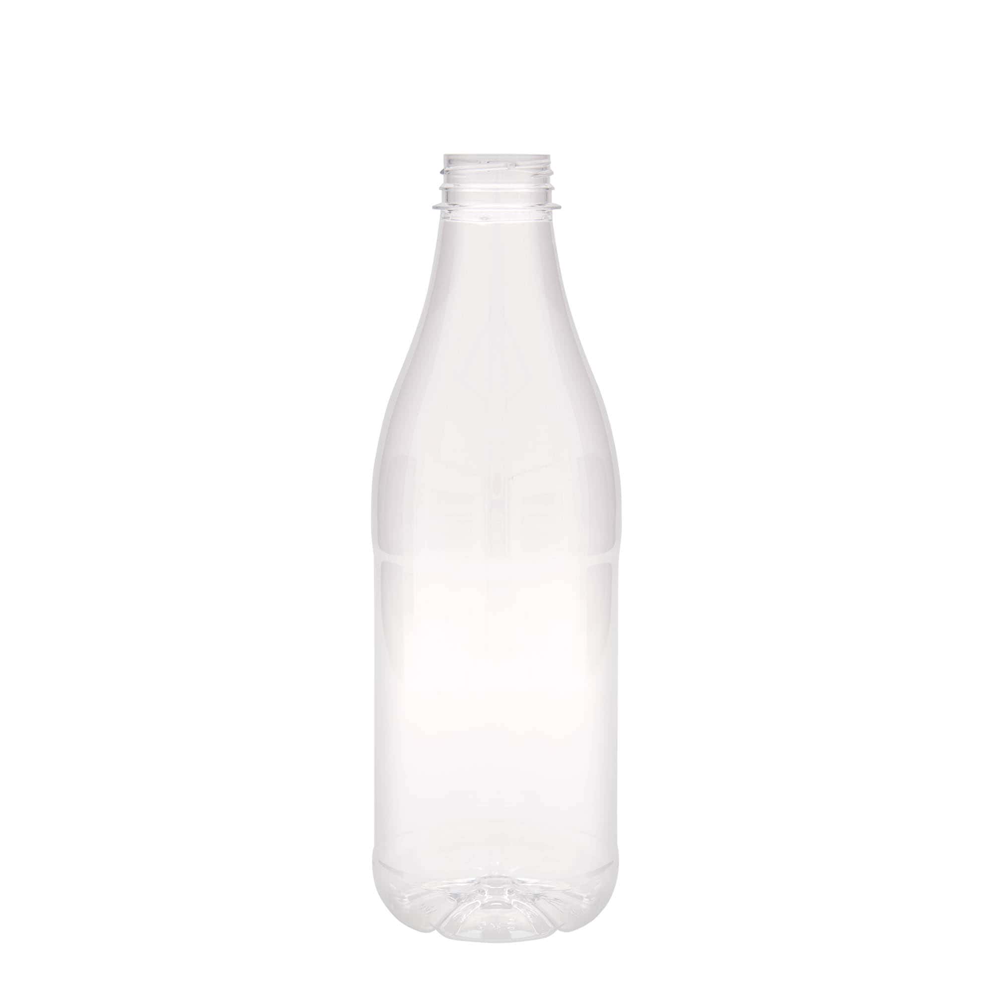 1 000 ml PET fľaša „Milk and Juice“, plast, hrdlo: 38 mm