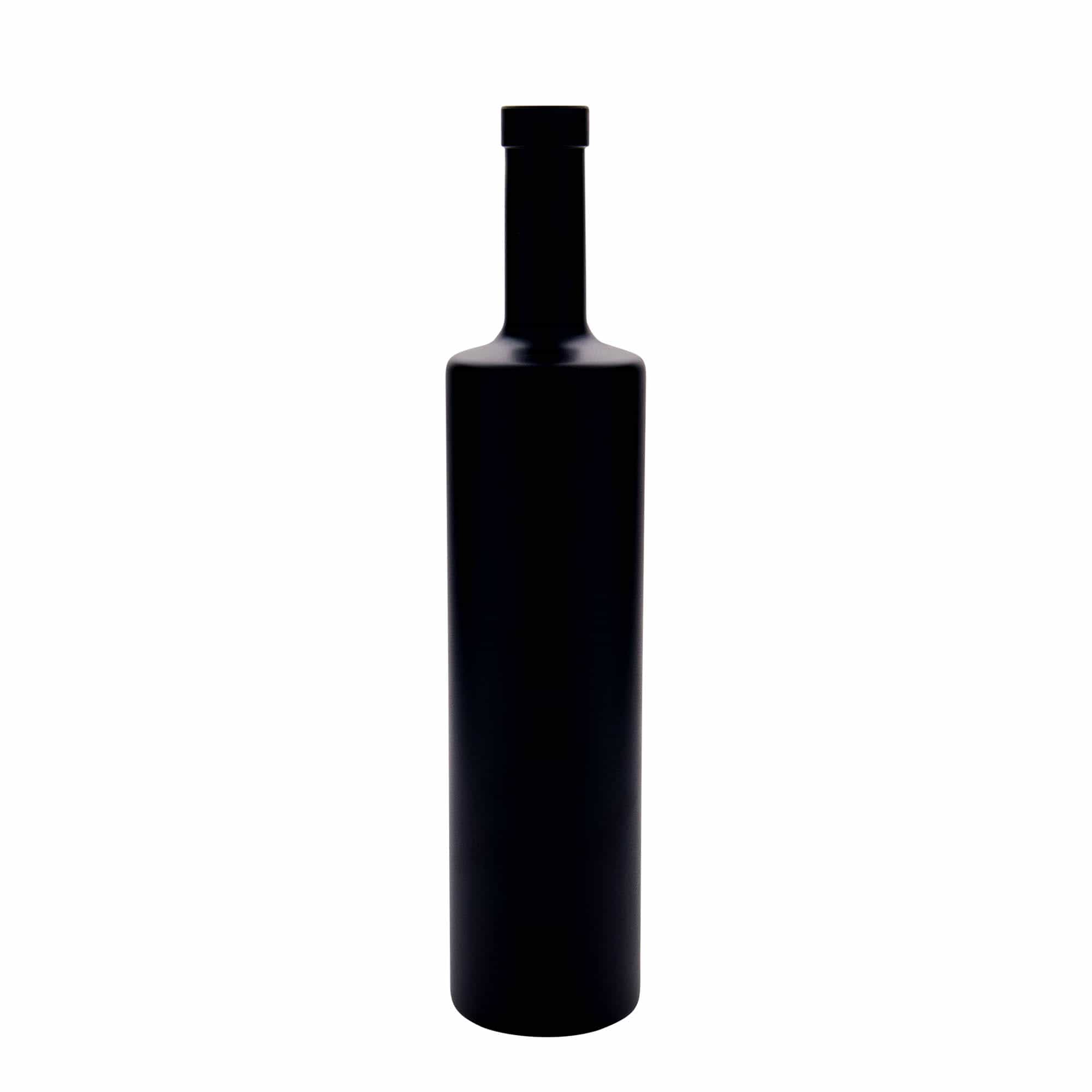 700 ml sklená fľaša „Centurio“, čierna farba, hrdlo: korok 700 ml sklená fľaša „Centurio“, čierna farba, hrdlo: korok