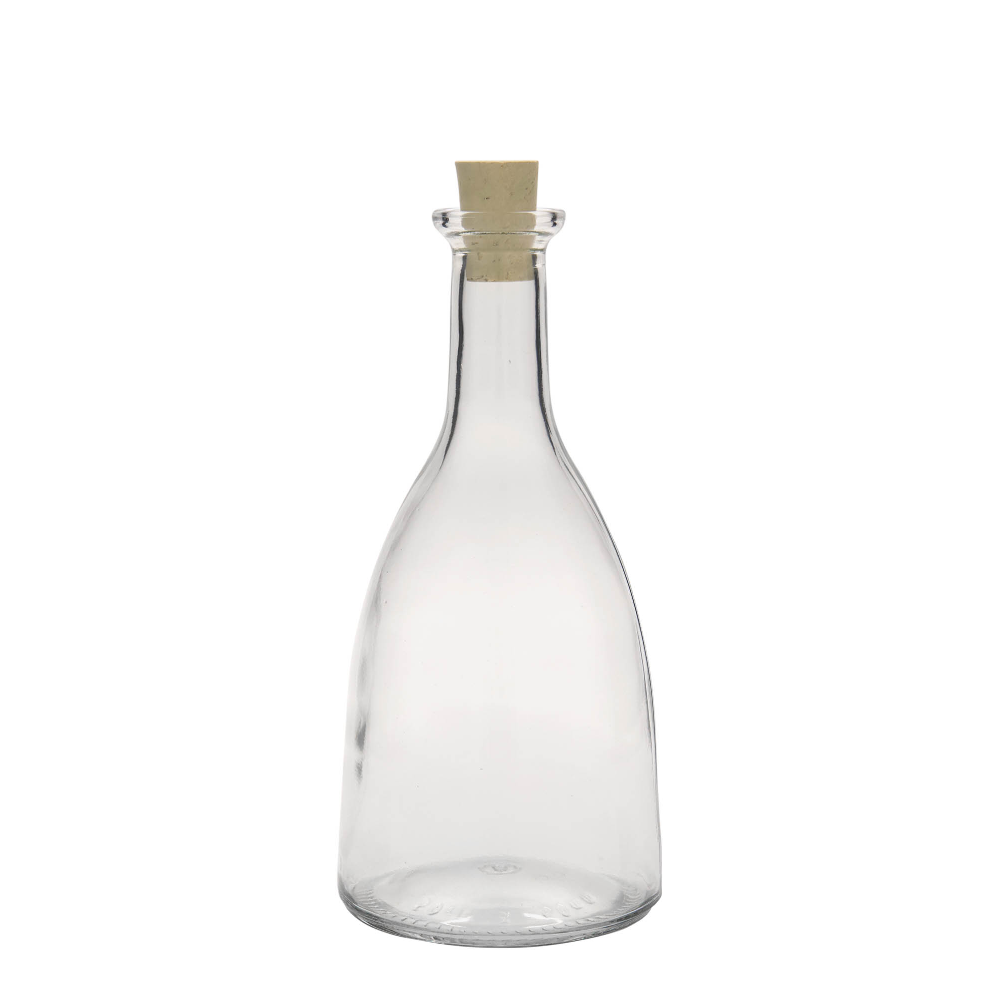 500 ml sklenená fľaša 'Viola', hrdlo: korok 500 ml sklenená fľaša 'Viola', hrdlo: korok