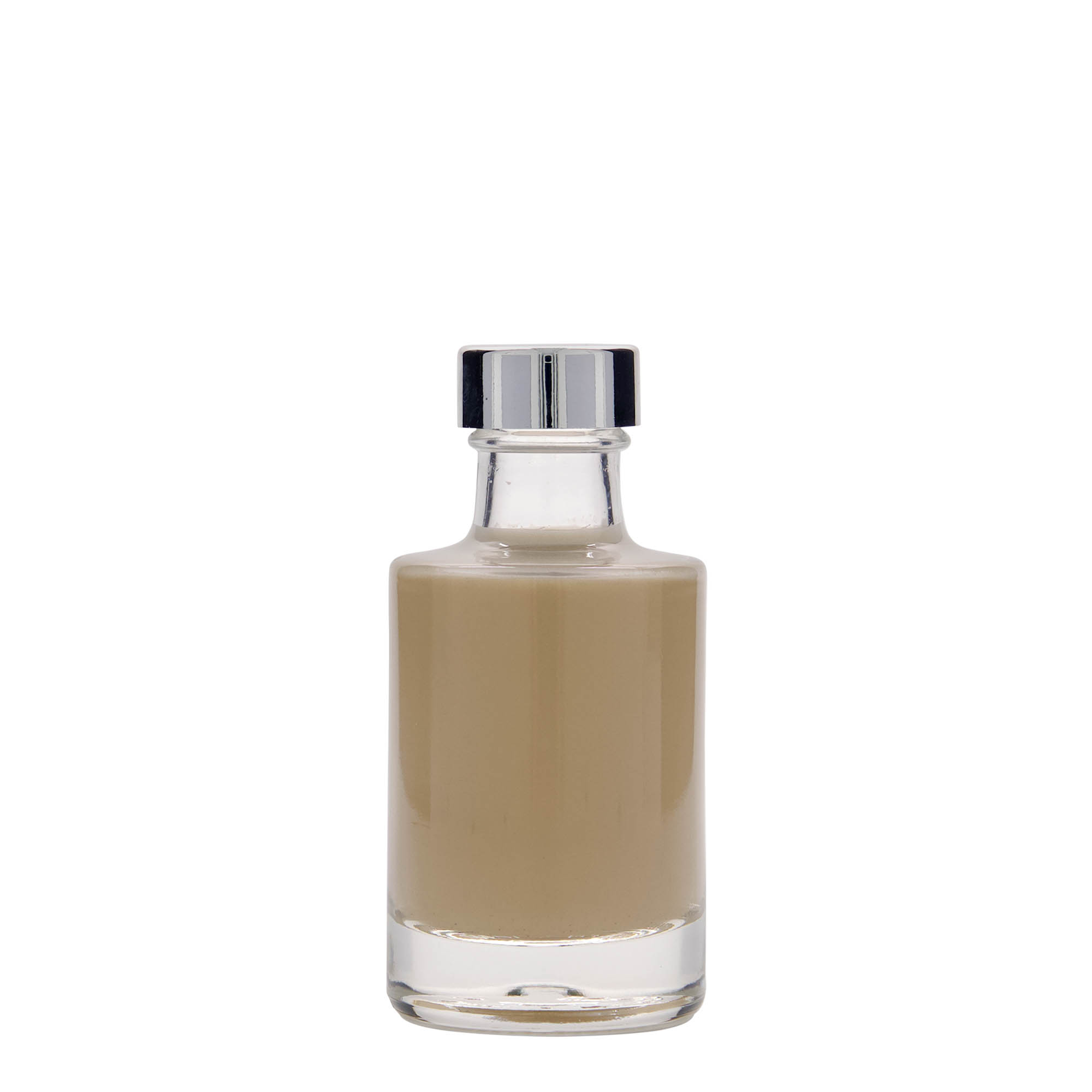 100 ml sklenená fľaša 'Aventura', hrdlo: GPI 28 100 ml sklenená fľaša 'Aventura', hrdlo: GPI 28
