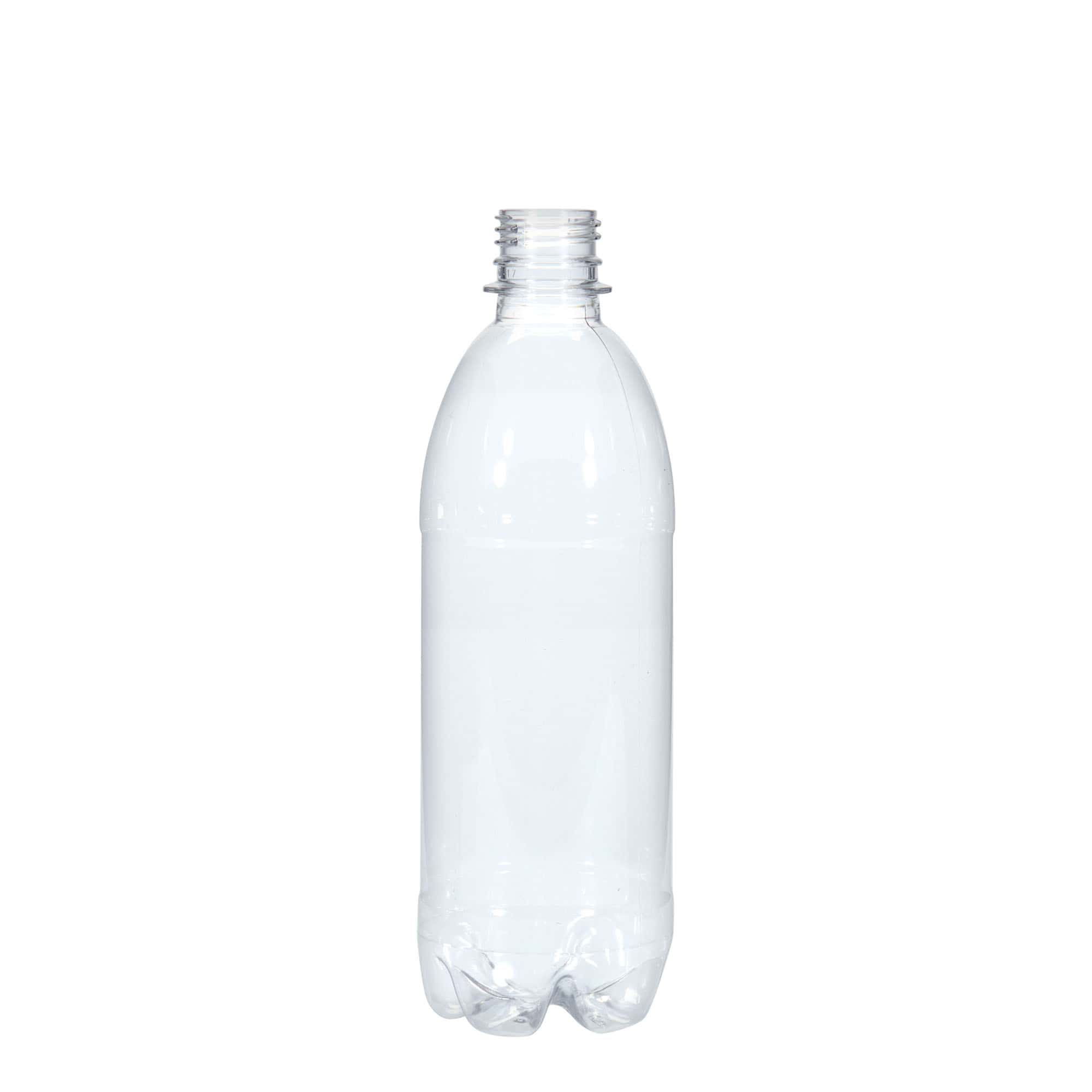 500 ml PET fľaša univerzálna, plast, hrdlo: PCO28 500 ml PET fľaša univerzálna, plast, hrdlo: PCO28