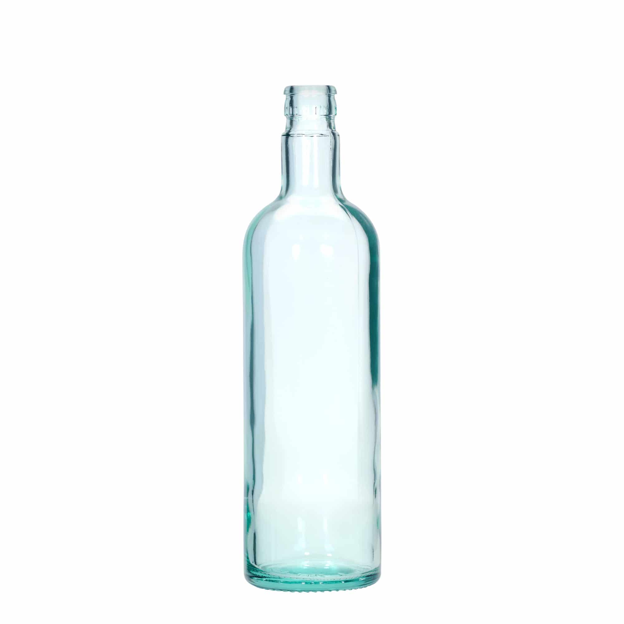 750 ml fľaša na ocot/olej „Willy New“, sklená, lichtzelená farba, hrdlo: DOP 750 ml fľaša na ocot/olej „Willy New“, sklená, lichtzelená farba, hrdlo: DOP