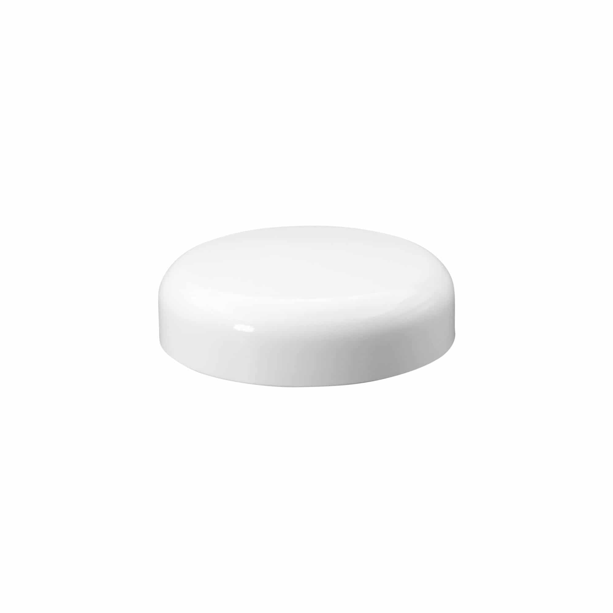 Skrutkovací uzáver pre 150 ml „Bianca“, PP plast, biela farba Skrutkovací uzáver pre 150 ml „Bianca“, PP plast, biela farba