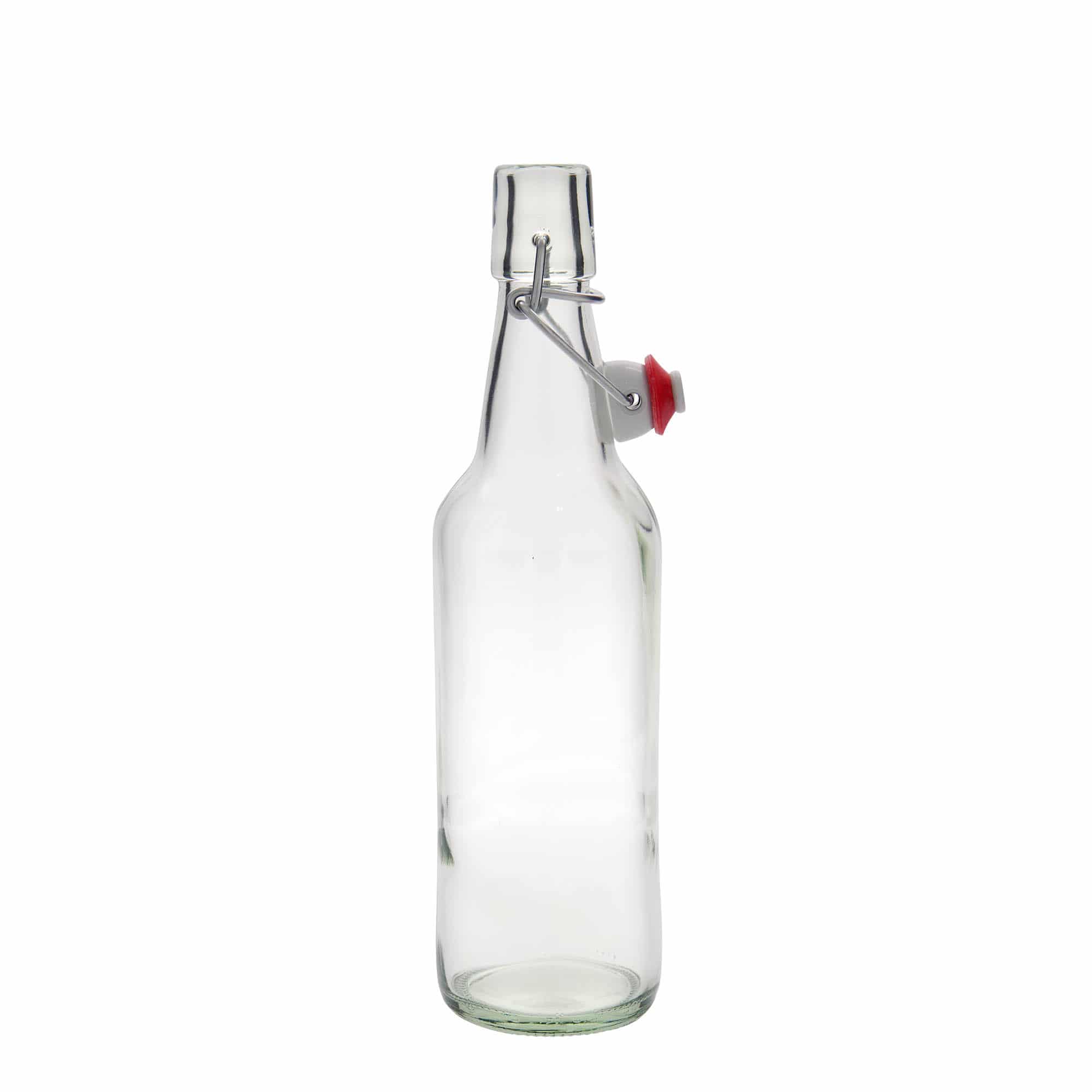 500 ml pivová fľaša, sklo, hrdlo: uzáver na pánt