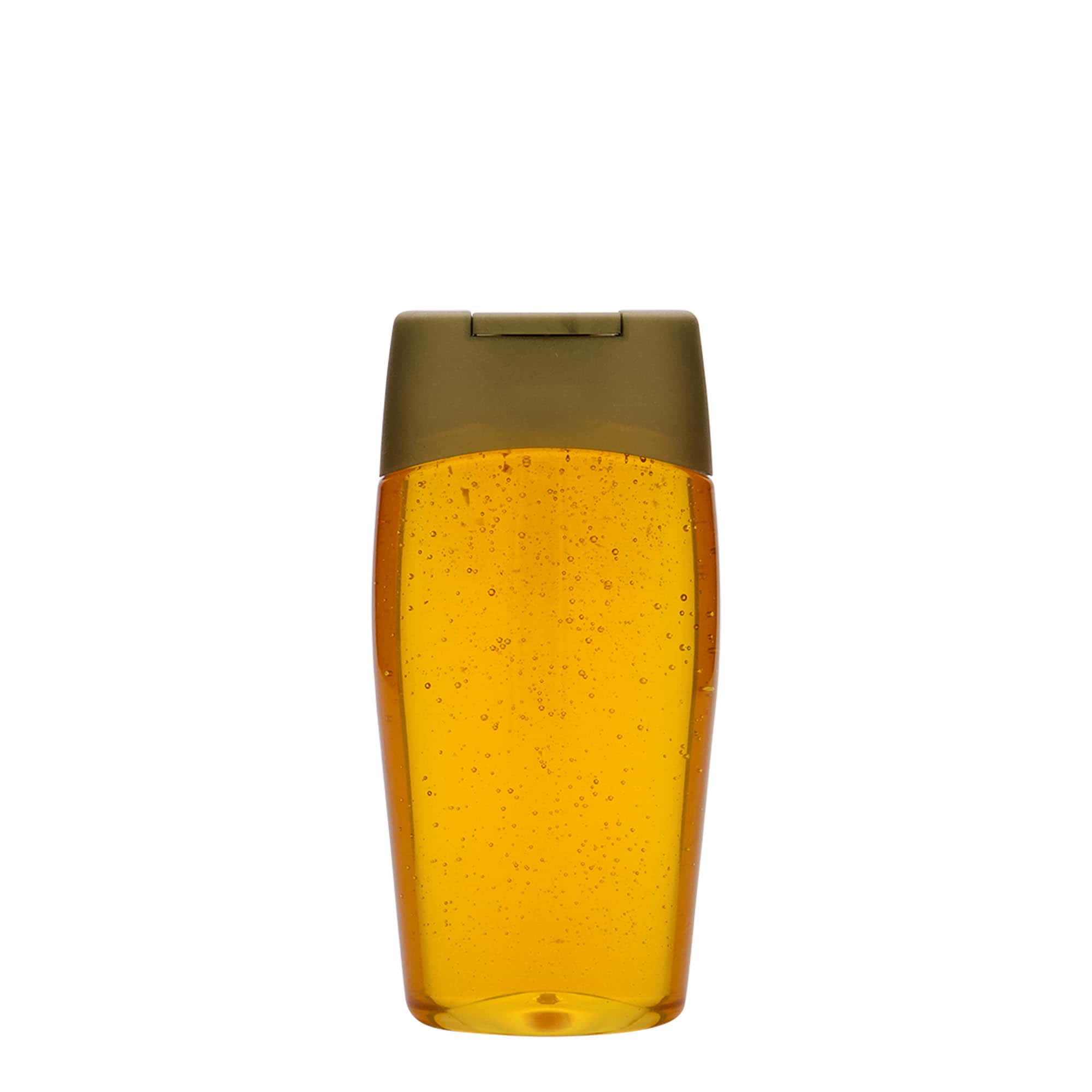 200 ml PET fľaša 'Squeeze', oválna, plastová