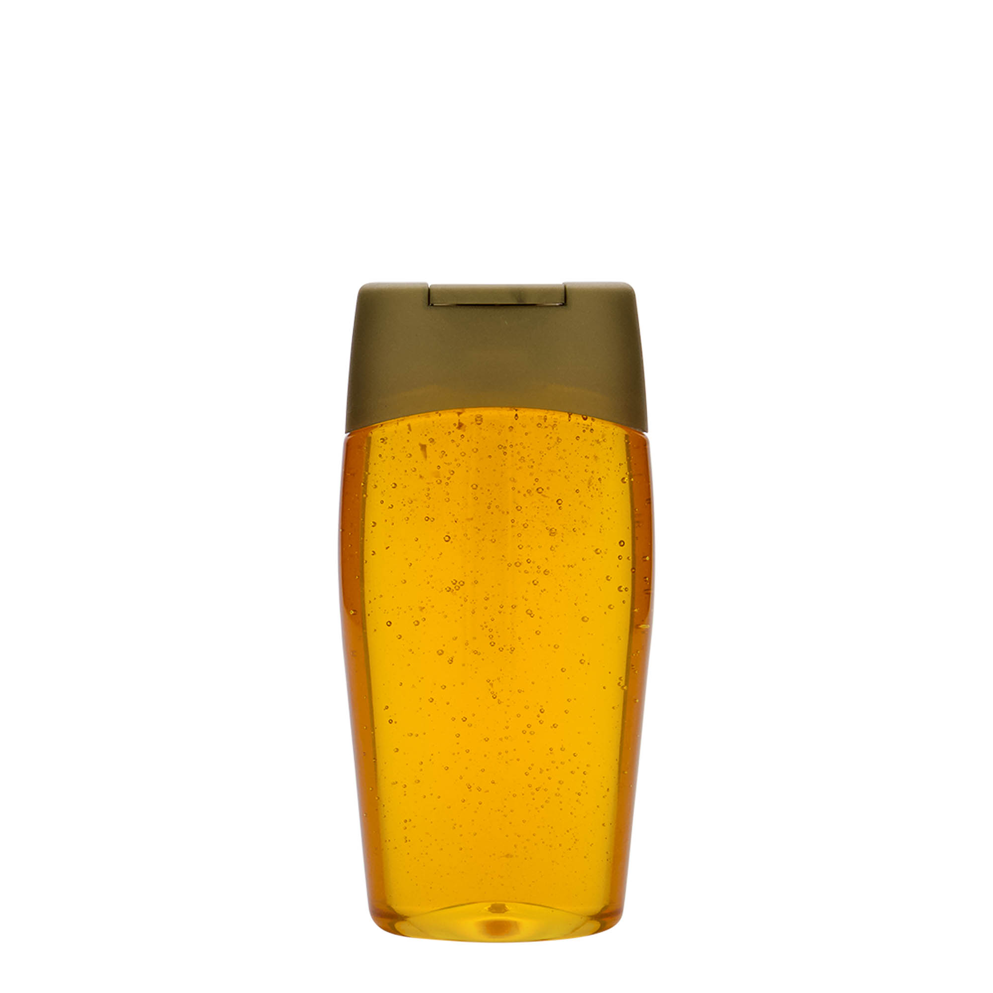 200 ml PET fľaša 'Squeeze', oválna, plastová