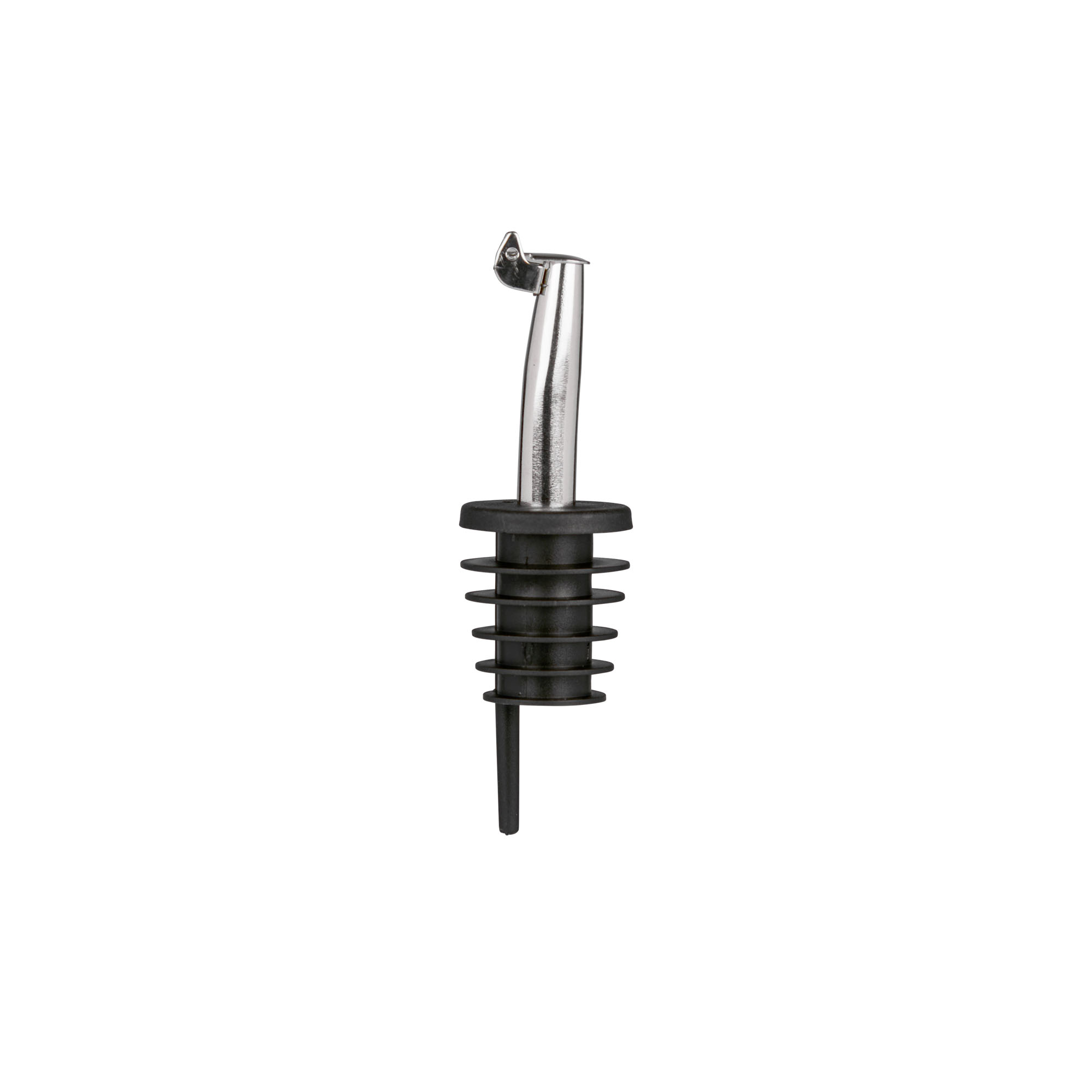 Nálevka Inox s kovovou klapkou, nerezová oceľ, strieborná Nálevka Inox s kovovou klapkou, nerezová oceľ, strieborná