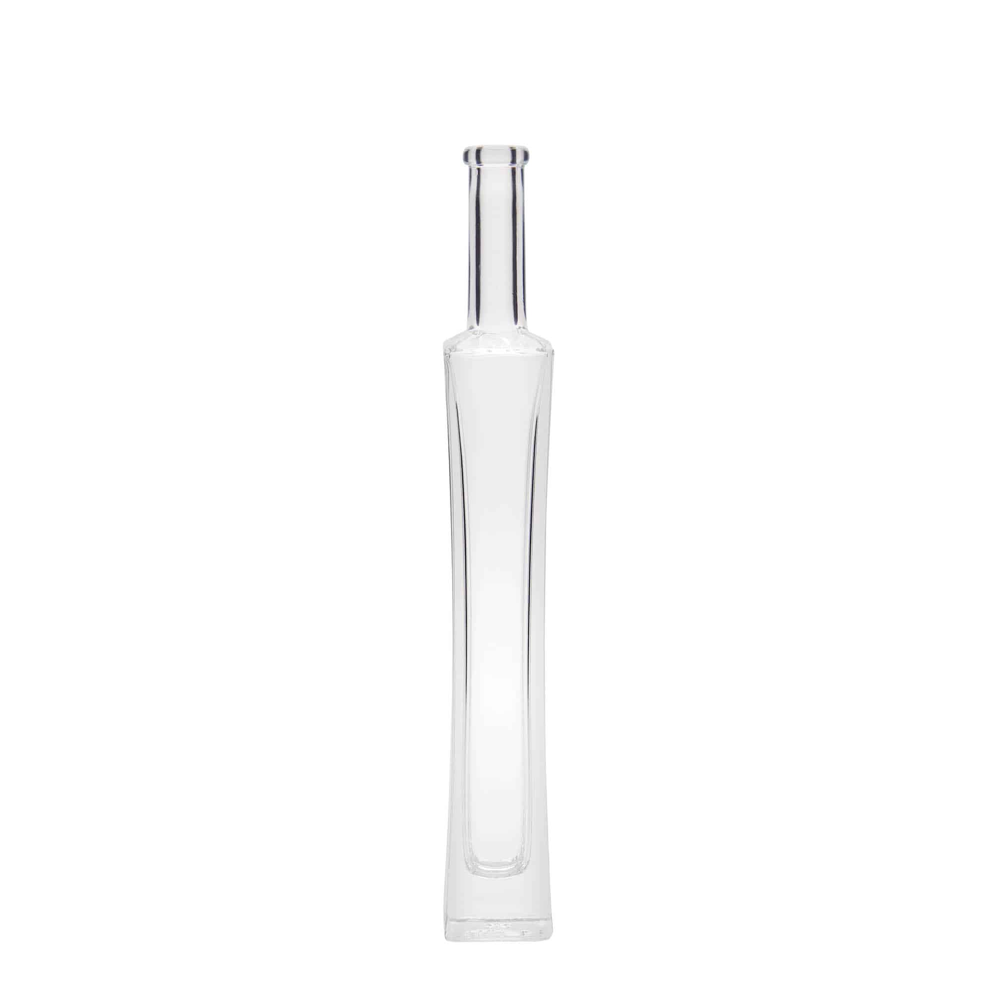 100 ml sklená fľaša „Koko“, štvorcová, hrdlo: korok 100 ml sklená fľaša „Koko“, štvorcová, hrdlo: korok
