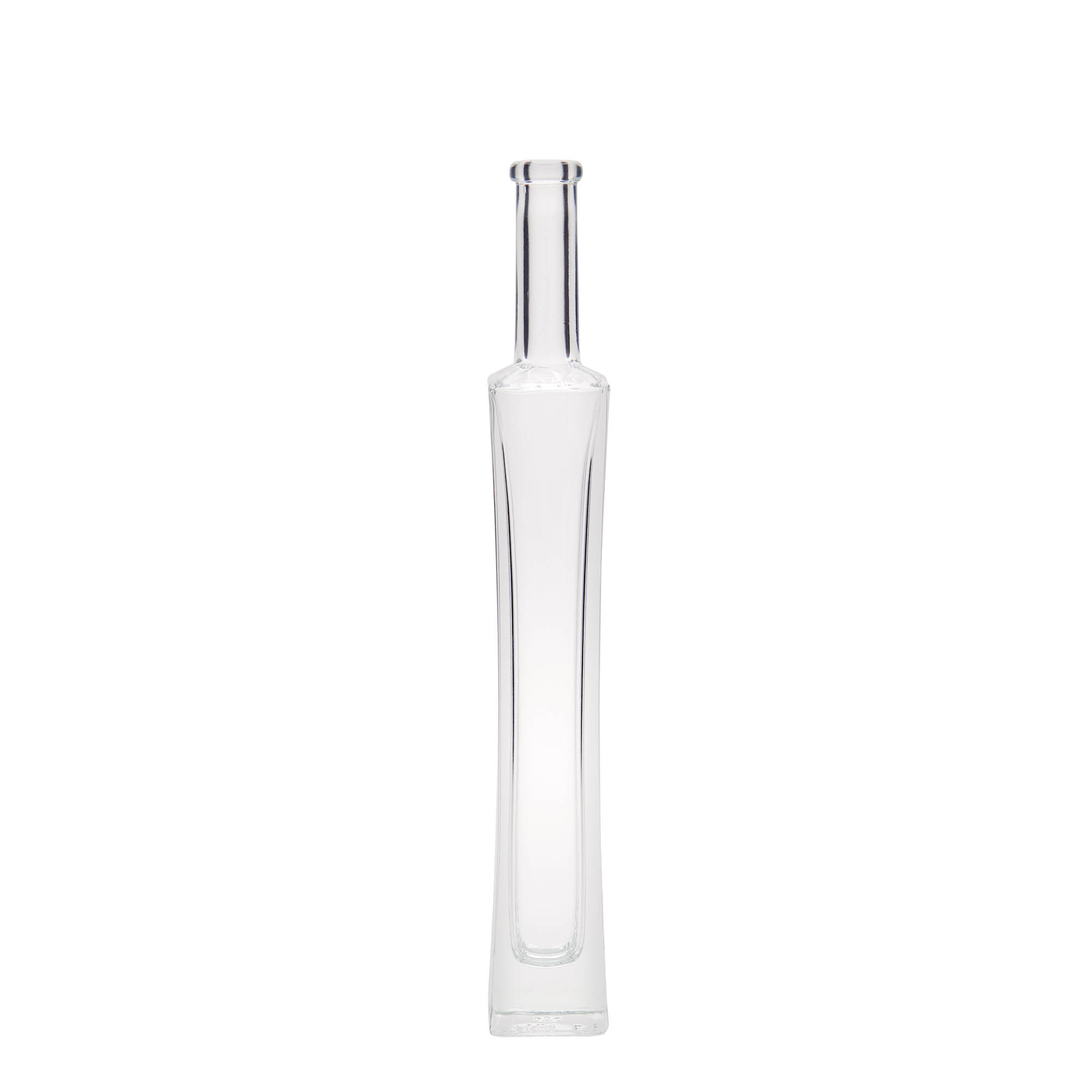100 ml sklenená fľaša 'Koko', štvorcová, hrdlo: korok 100 ml sklenená fľaša 'Koko', štvorcová, hrdlo: korok