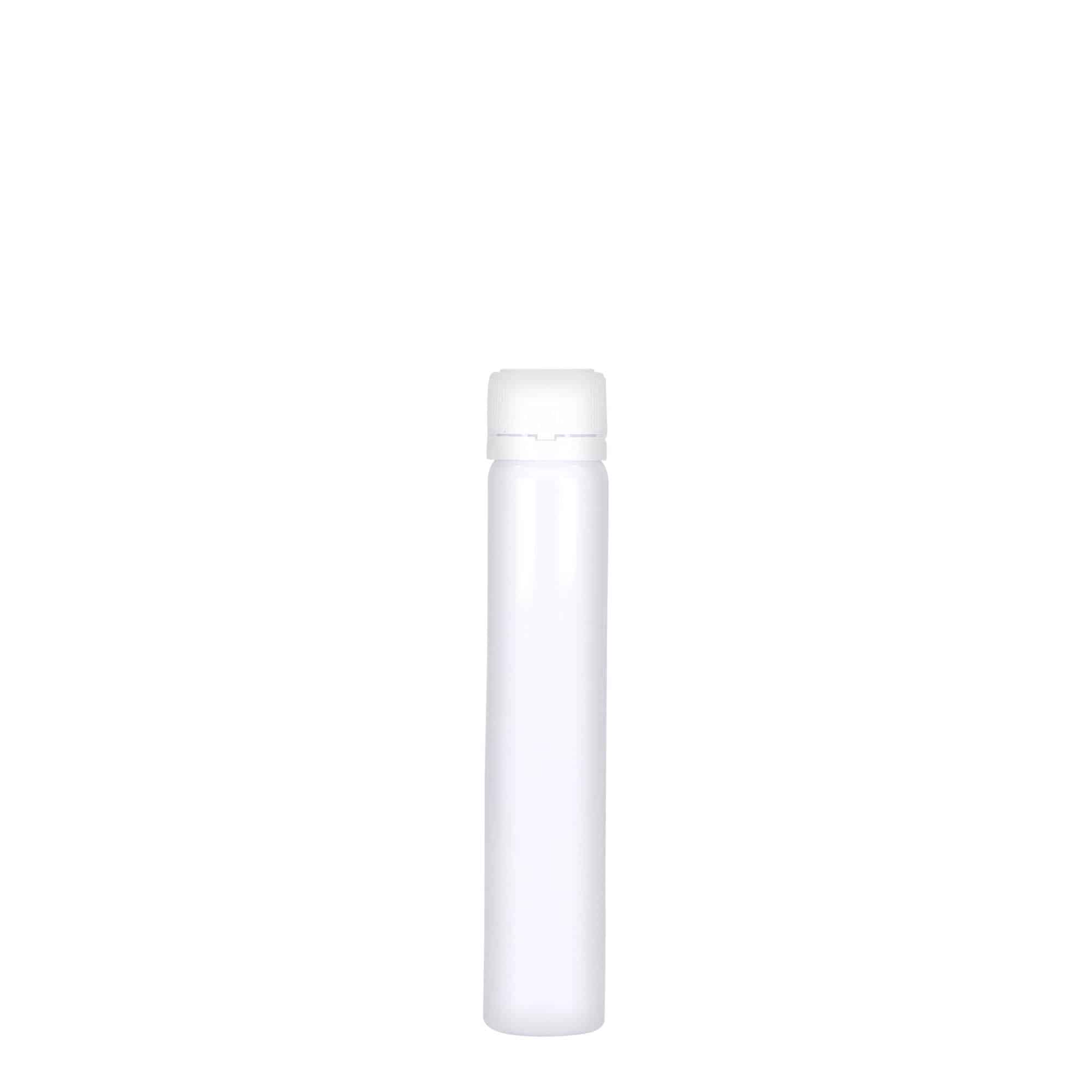 25 ml PET-trubička, plast, biela, hrdlo: skrutkovací uzáver