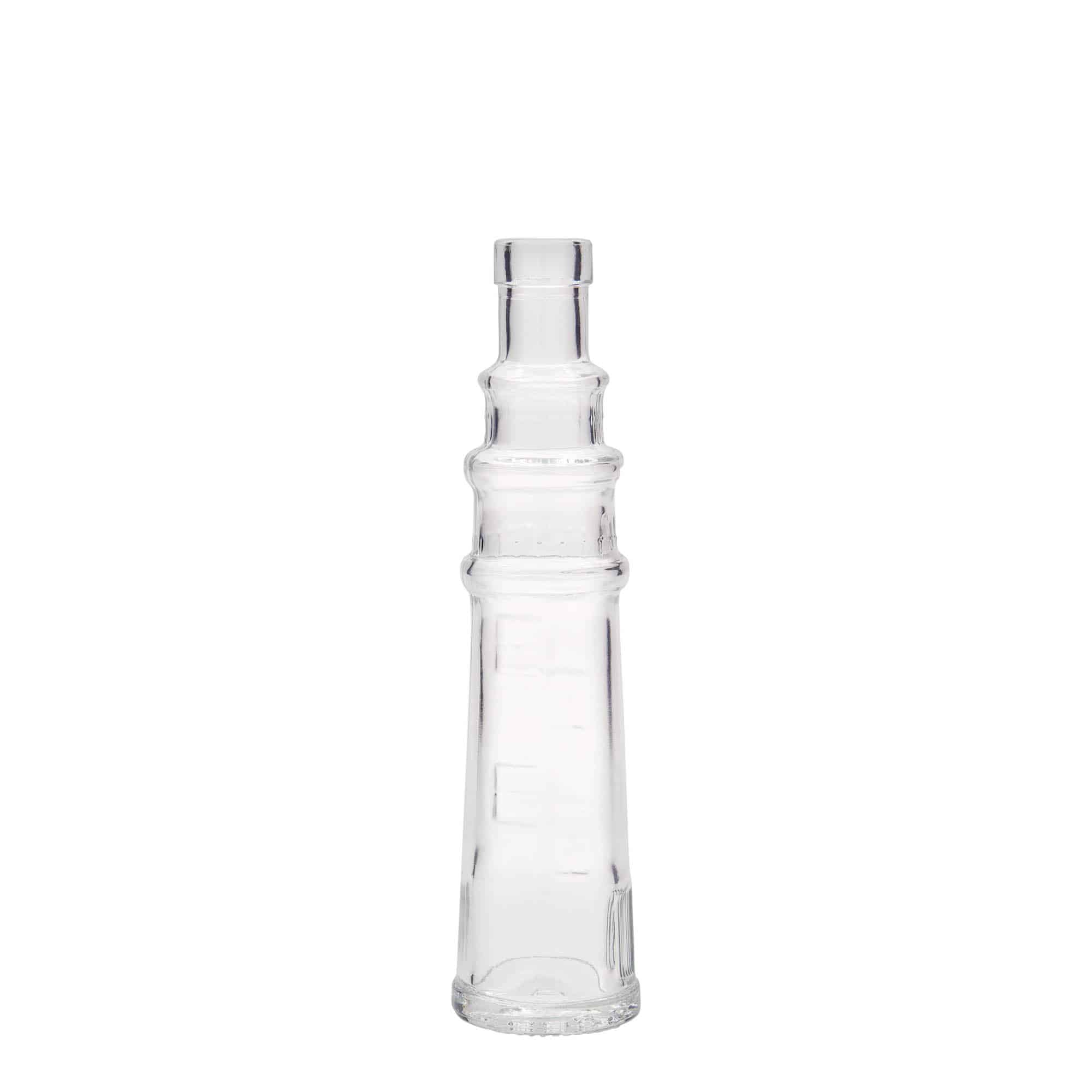 100 ml sklená fľaša „Maják“, hrdlo: korok