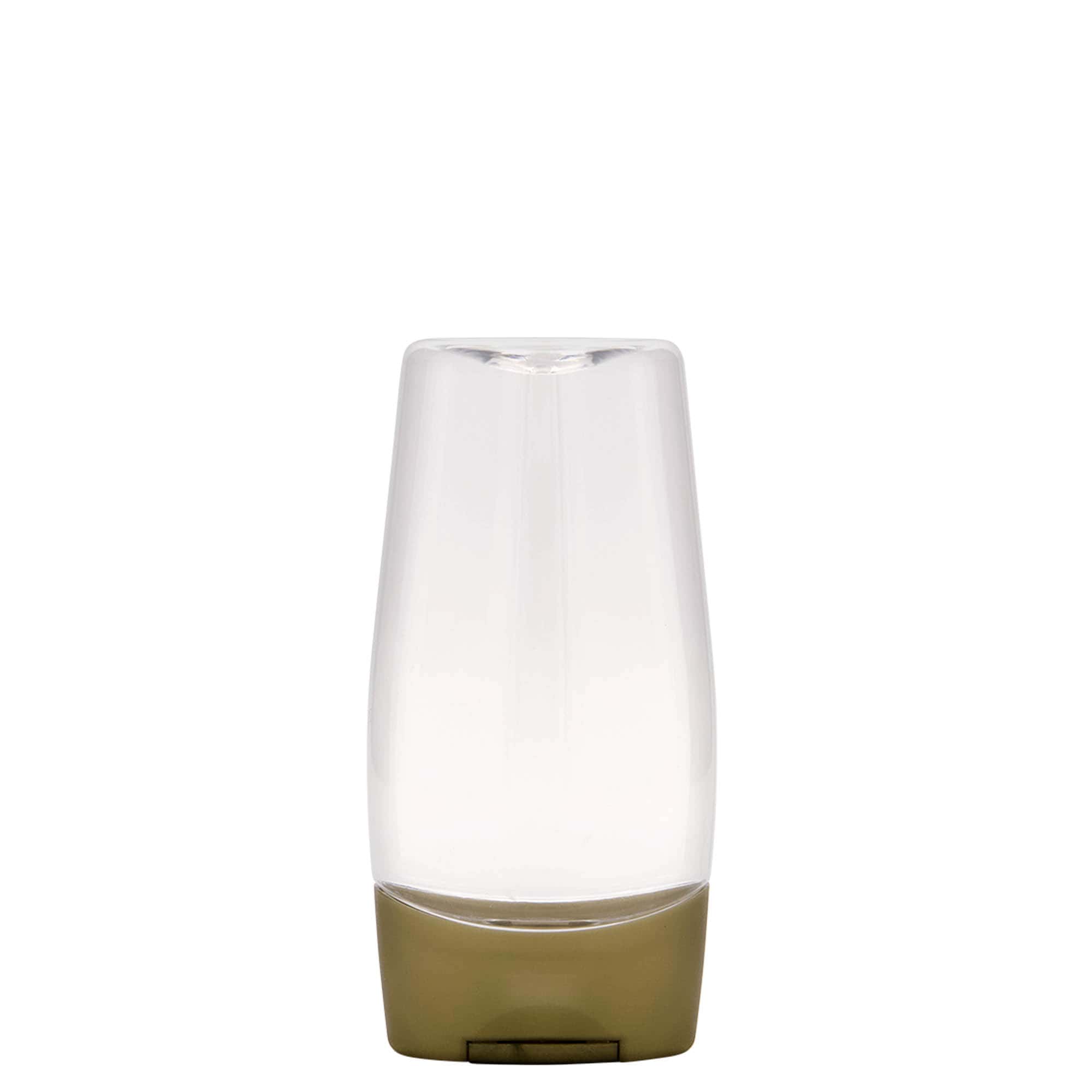 200 ml PET fľaša „Squeeze“, oválna, plast